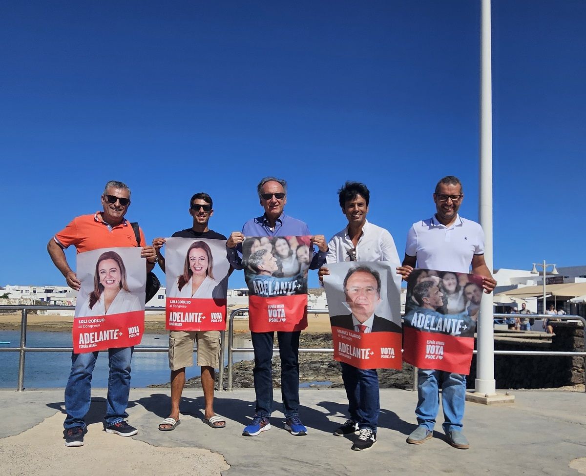 Manuel Fajardo Palarea (PSOE) en La Graciosa