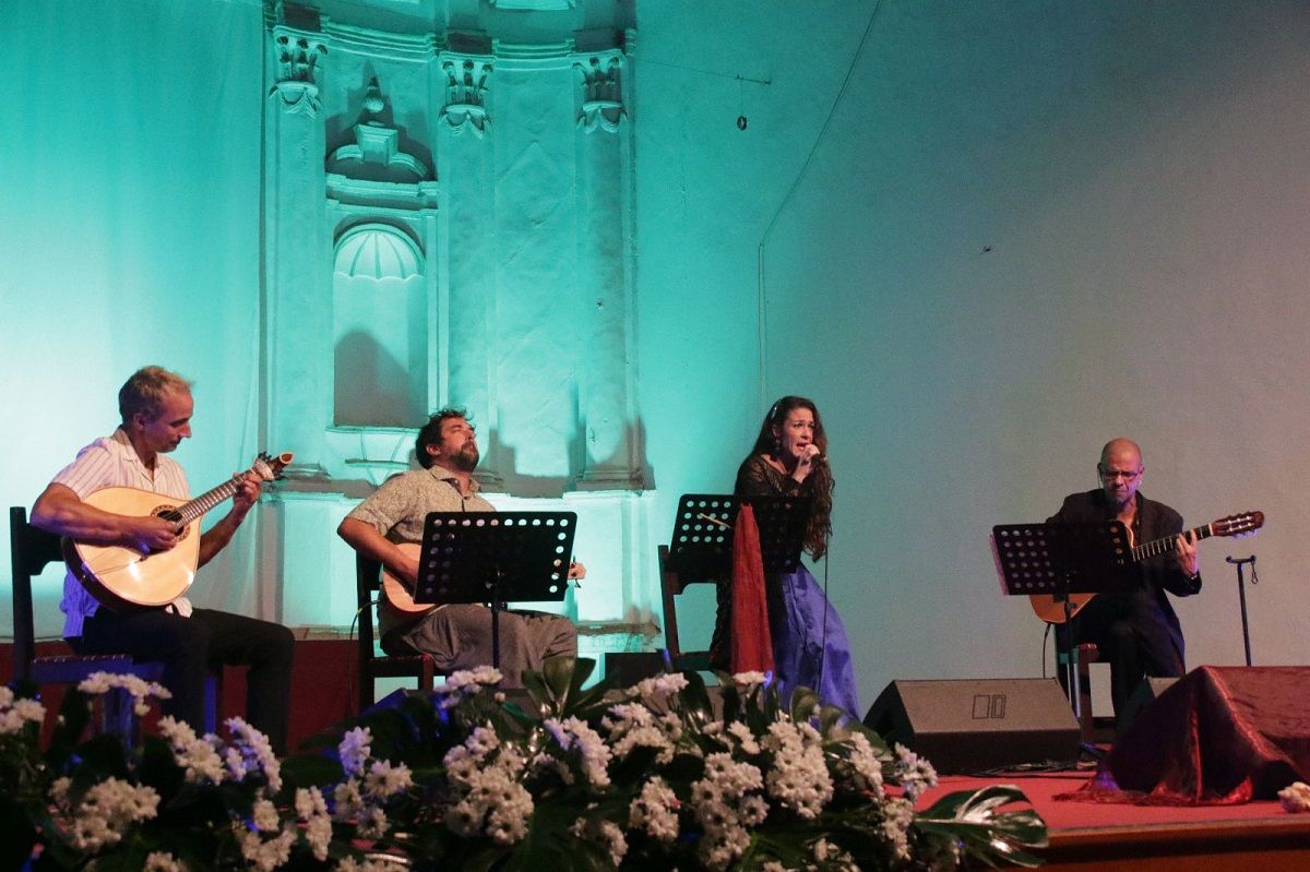 El grupo 'Fado A Verdade' en su concierto en Teguise