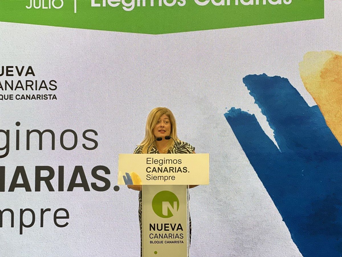La candida de NC al Senado por Lanzarote, Belen Machin