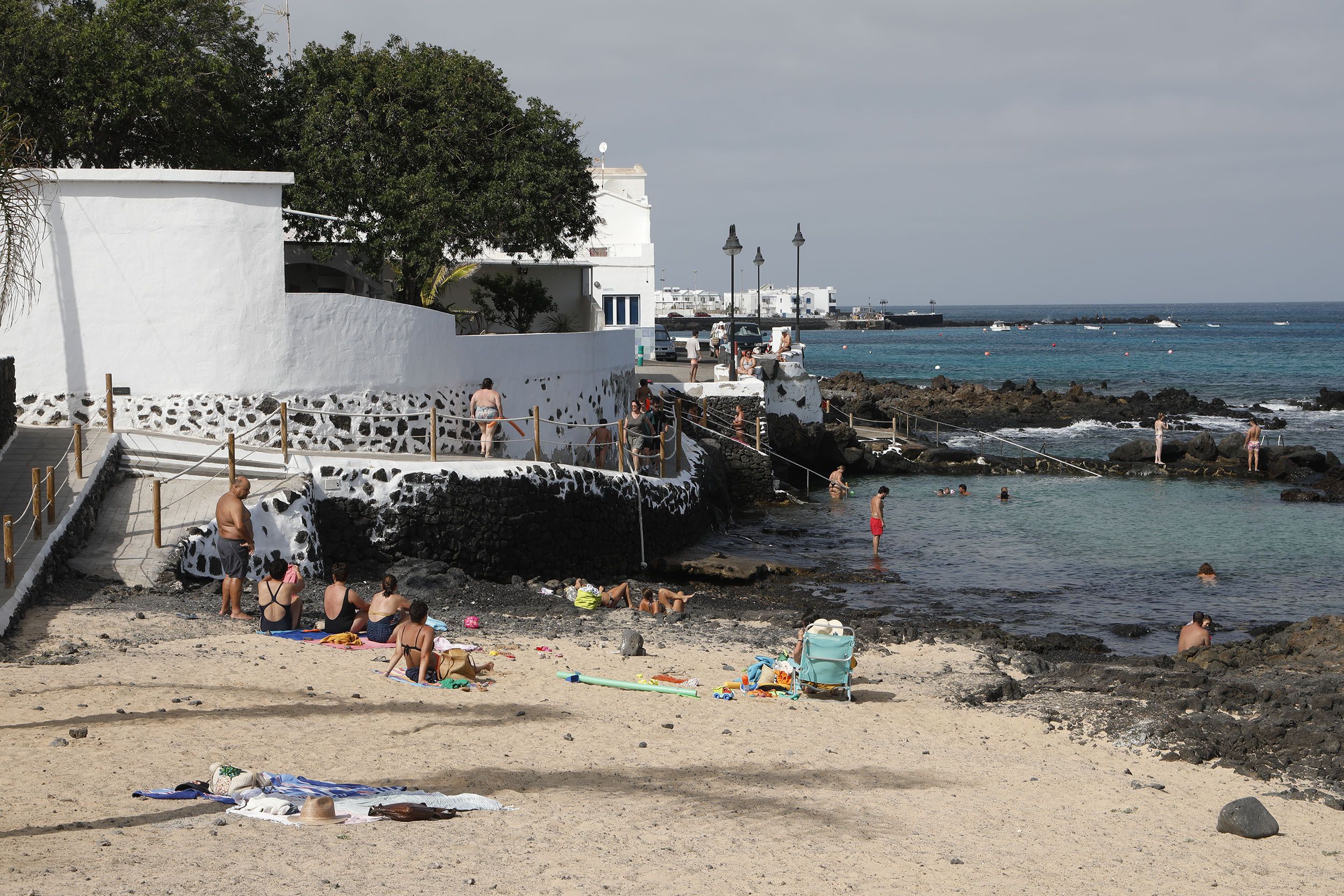 Playa de Punta Mujeres en el municipio de Haría. Imagen de archivo. Foto: José Luis Carrasco.