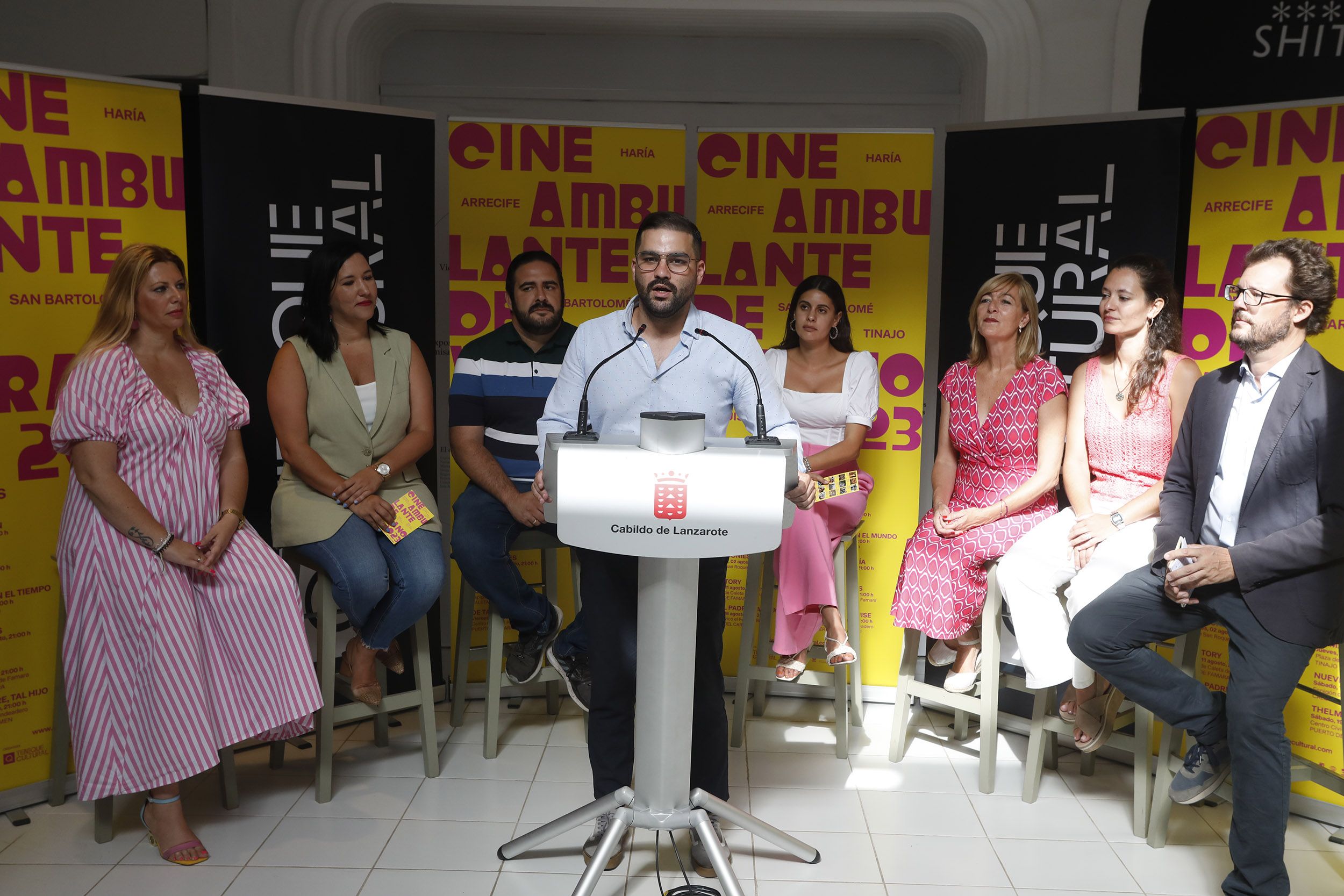 Presentación de la segunda edición del 'Cine Ambulante de Lanzarote'