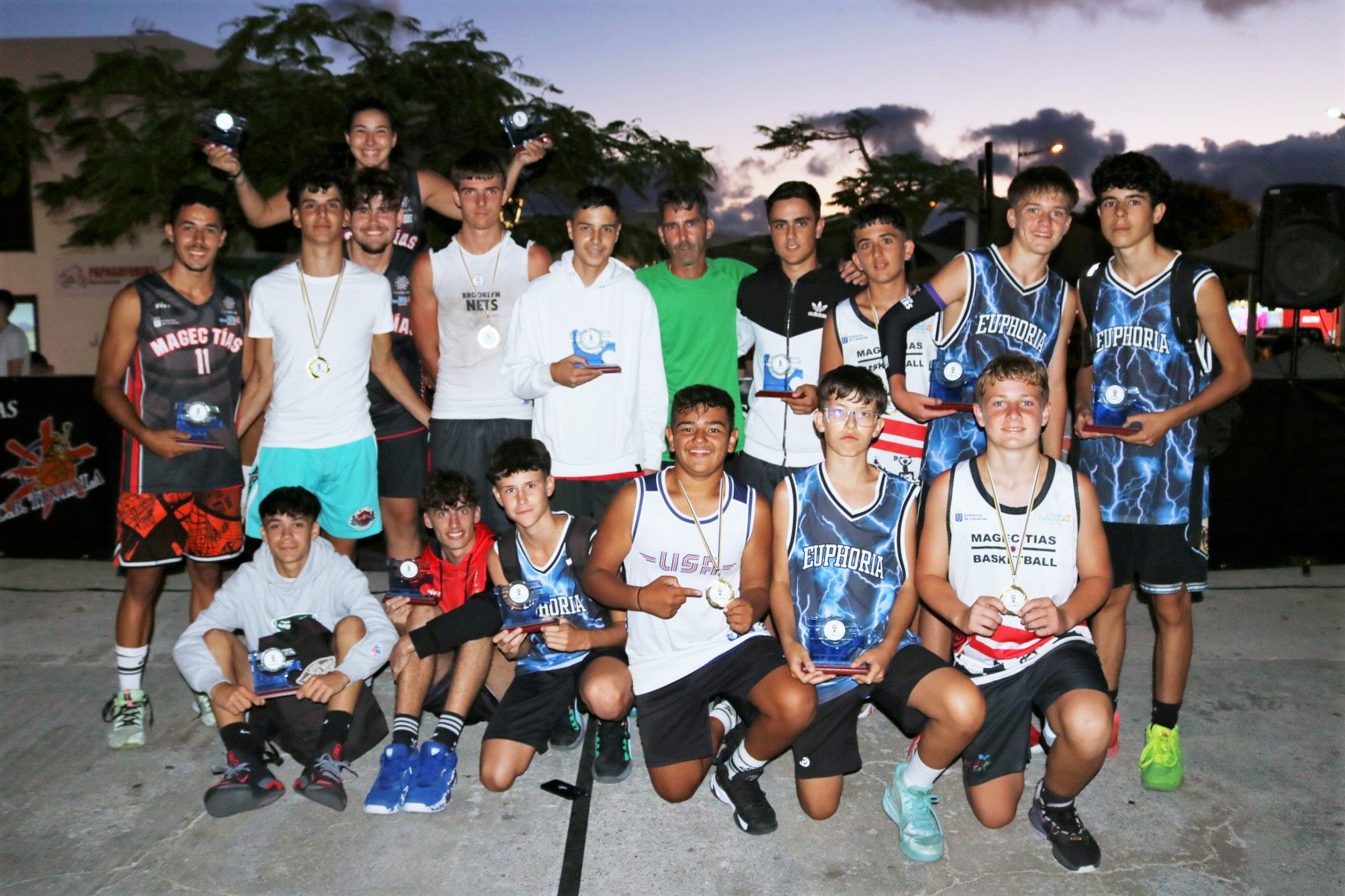 Torneo 3x3 fiestas del Carmen en Playa Blanca