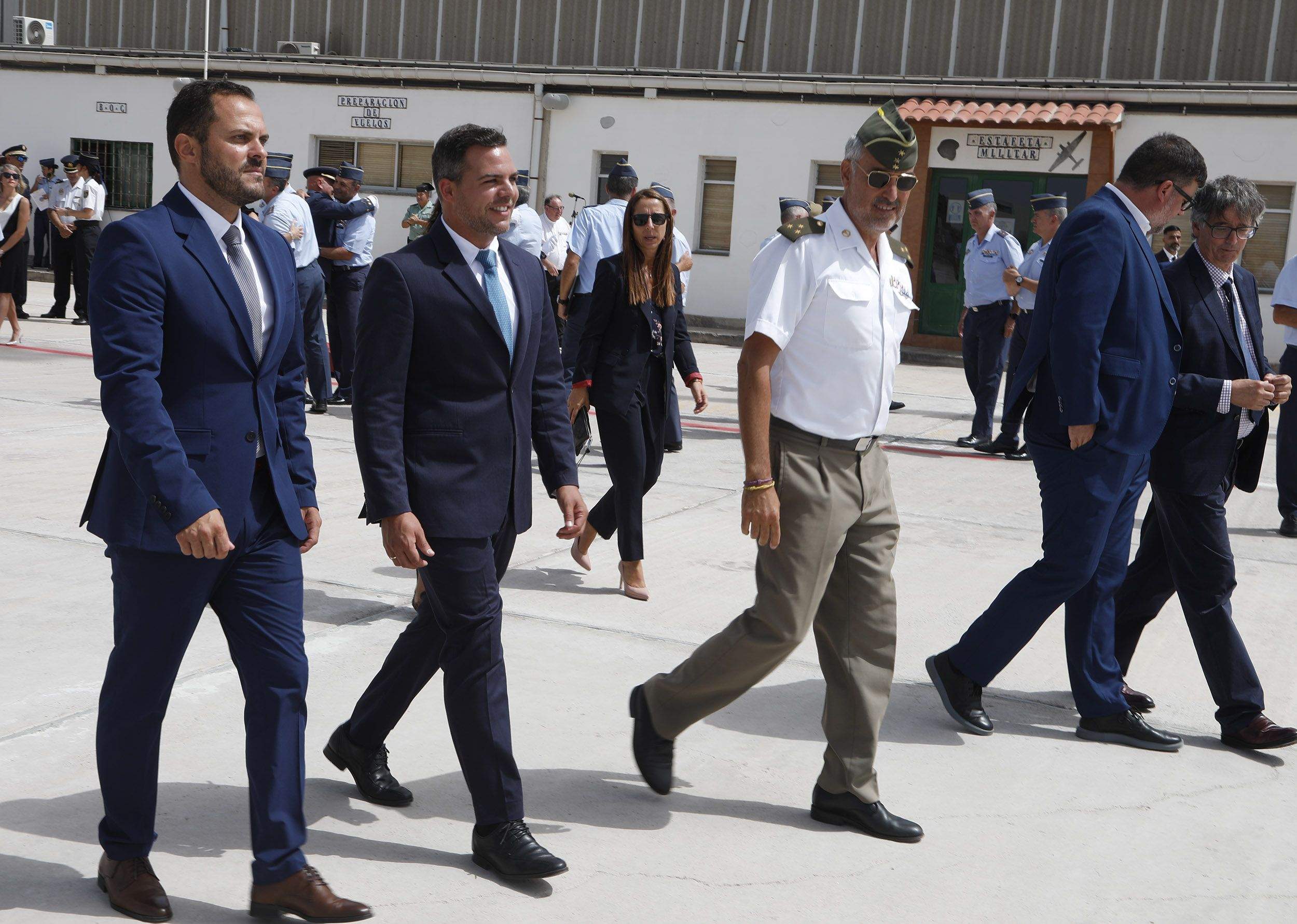 Toma de posesión del nuevo coronel del aeródromo (Foto: José Luis Carrasco) Toma de posesión del nuevo coronel del aeródromo (Foto: José Luis Carrasco)