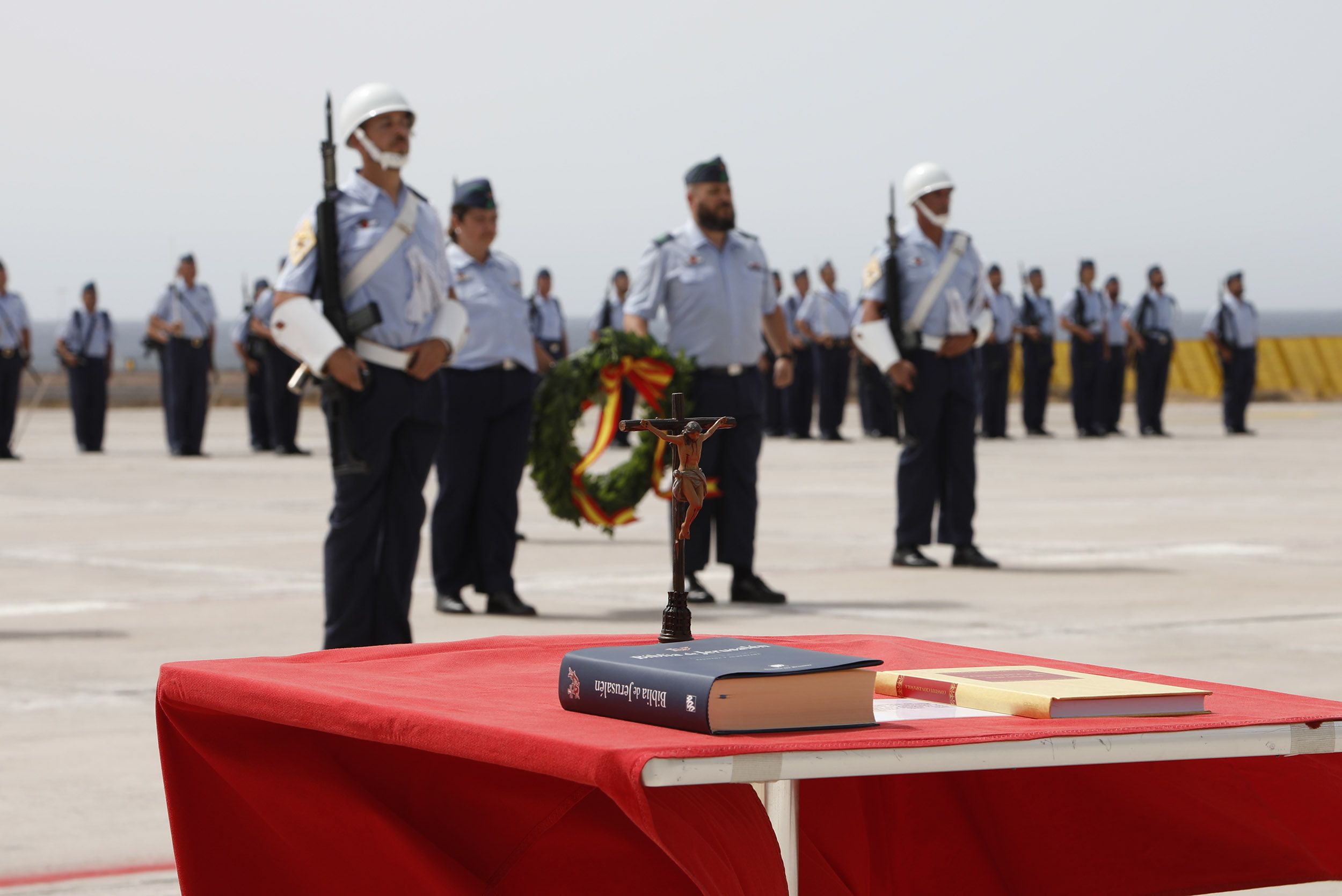 Toma de posesión del nuevo coronel del aeródromo (Foto: José Luis Carrasco) Toma de posesión del nuevo coronel del aeródromo (Foto: José Luis Carrasco)