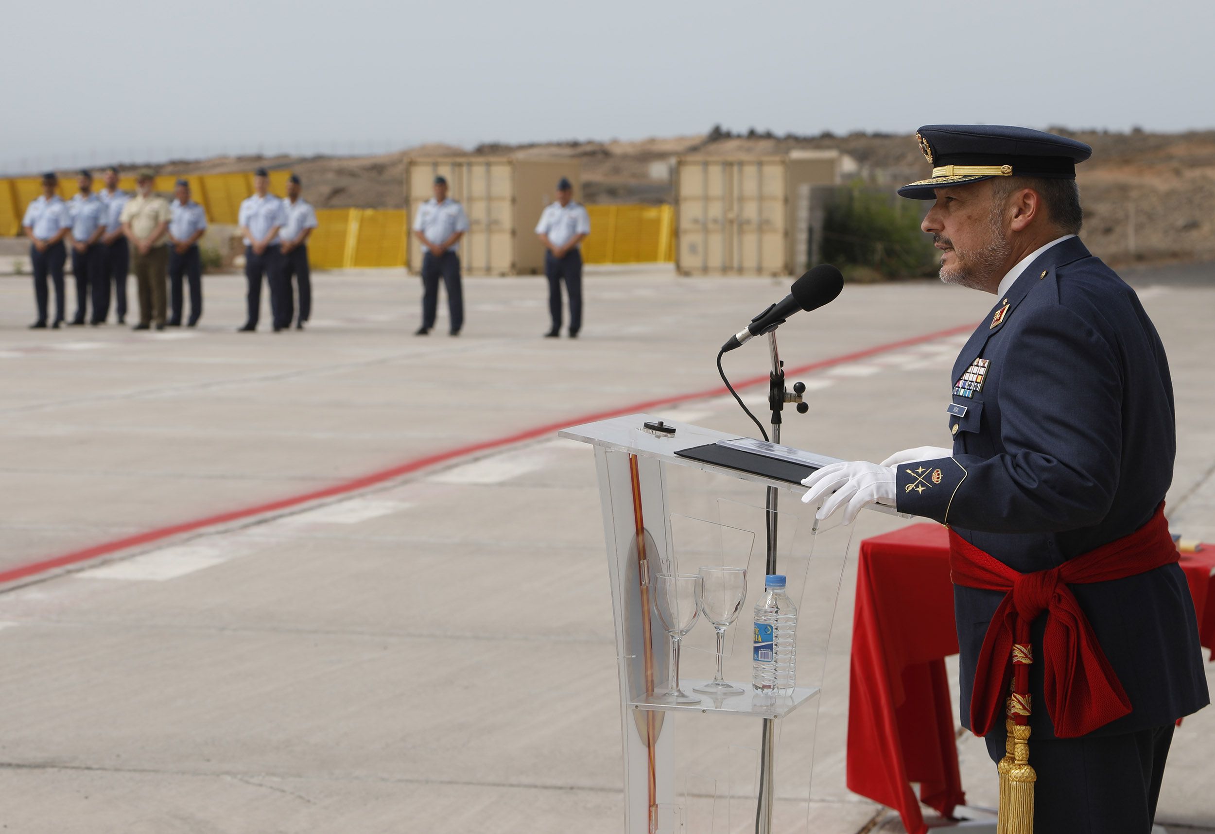 Toma de posesión del nuevo coronel del aeródromo (Foto: José Luis Carrasco) Toma de posesión del nuevo coronel del aeródromo (Foto: José Luis Carrasco)