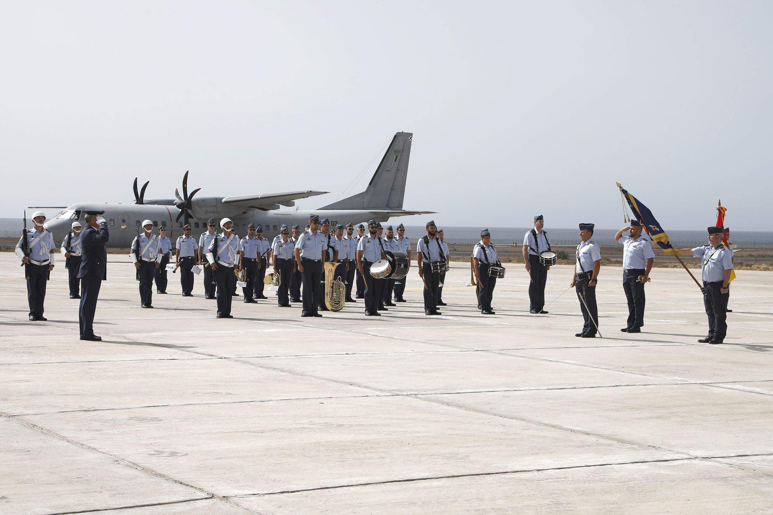 Toma de posesión del nuevo coronel del aeródromo (Foto: José Luis Carrasco) Toma de posesión del nuevo coronel del aeródromo (Foto: José Luis Carrasco)