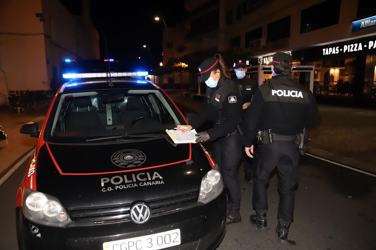 Policía Canaria en Lanzarote