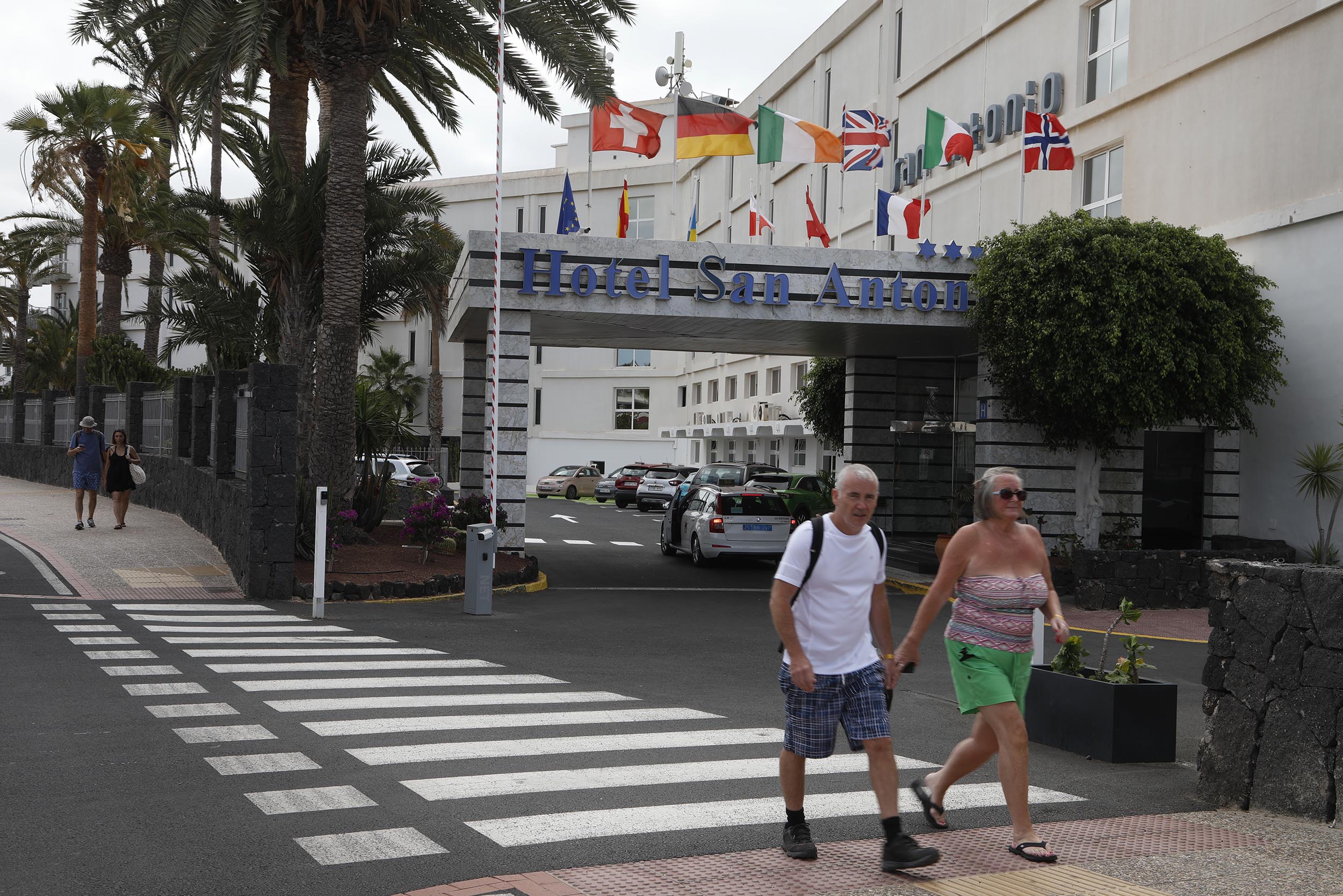 Turistas en hoteles de Lanzarote. Foto: José Luis Carrasco.