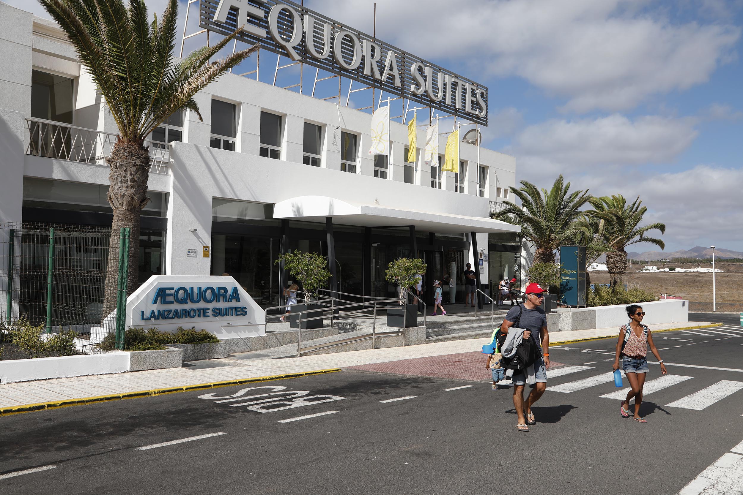Turistas en hoteles de Lanzarote. Foto: José Luis Carrasco.