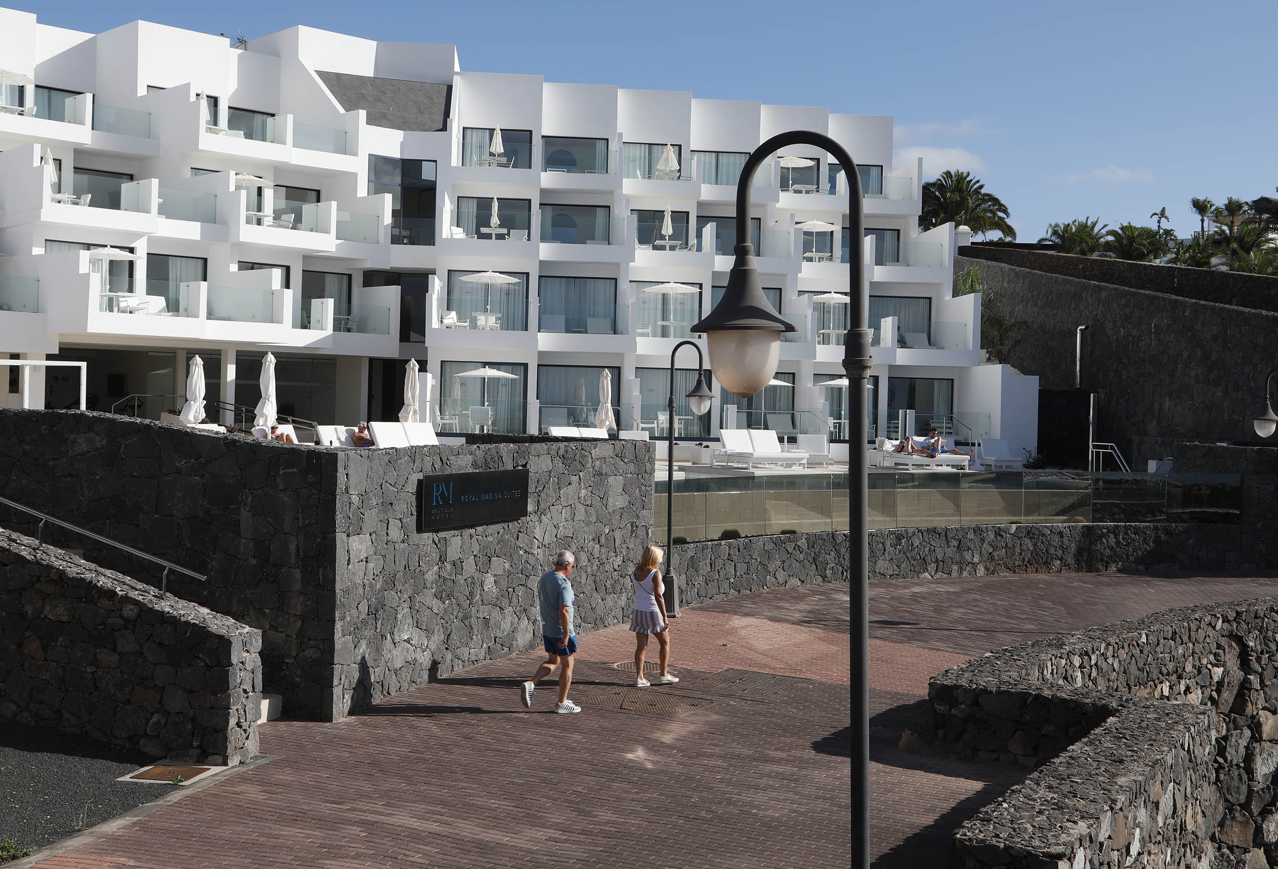 Turistas en hoteles de Lanzarote. Foto: José Luis Carrasco.