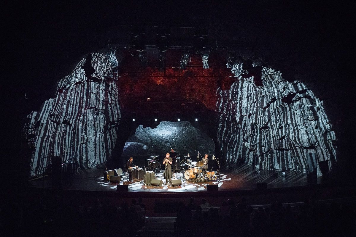 Concierto del Festival de Música Visual en los Jameos del Agua 