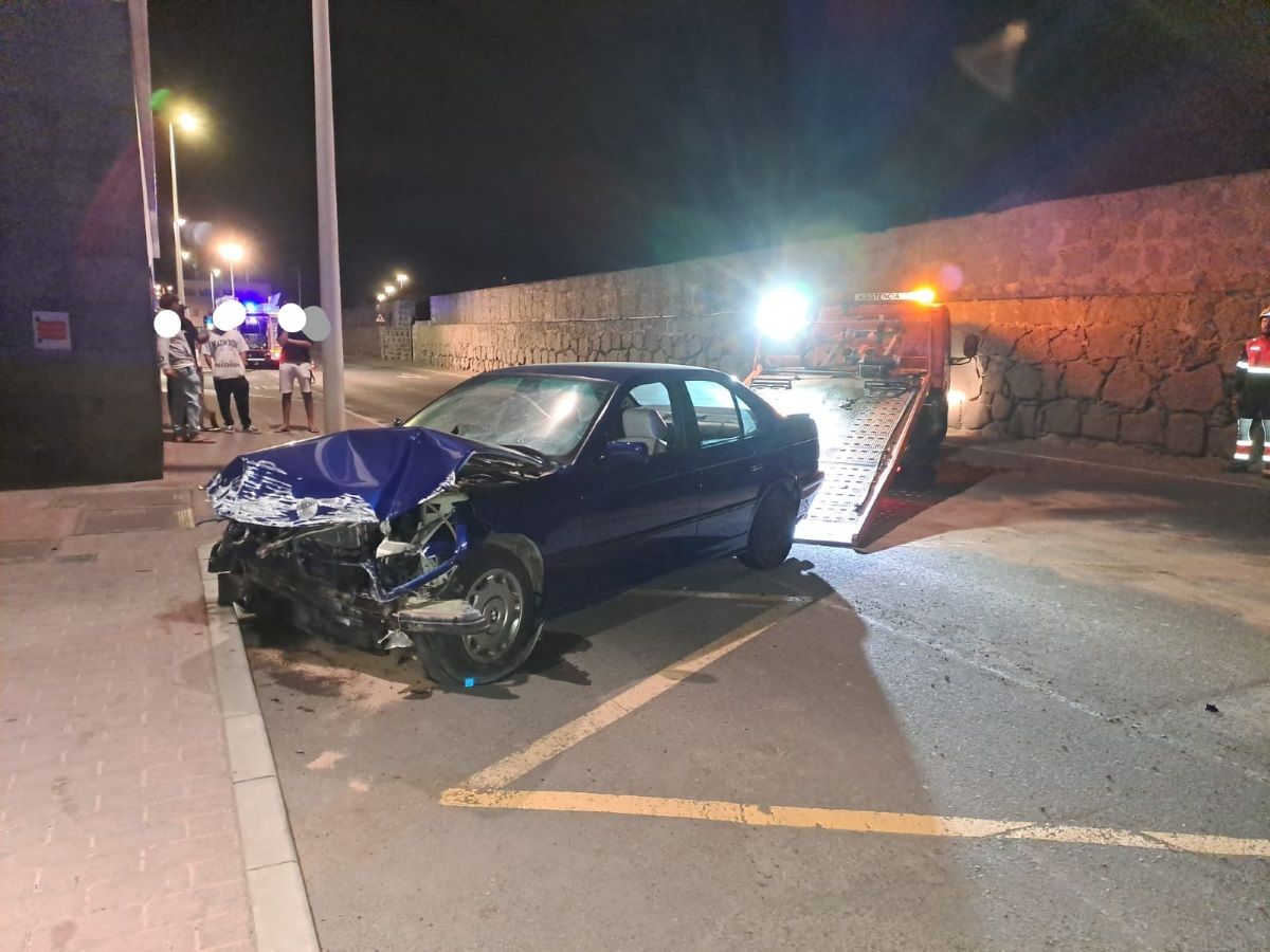 Accidente en La Marina