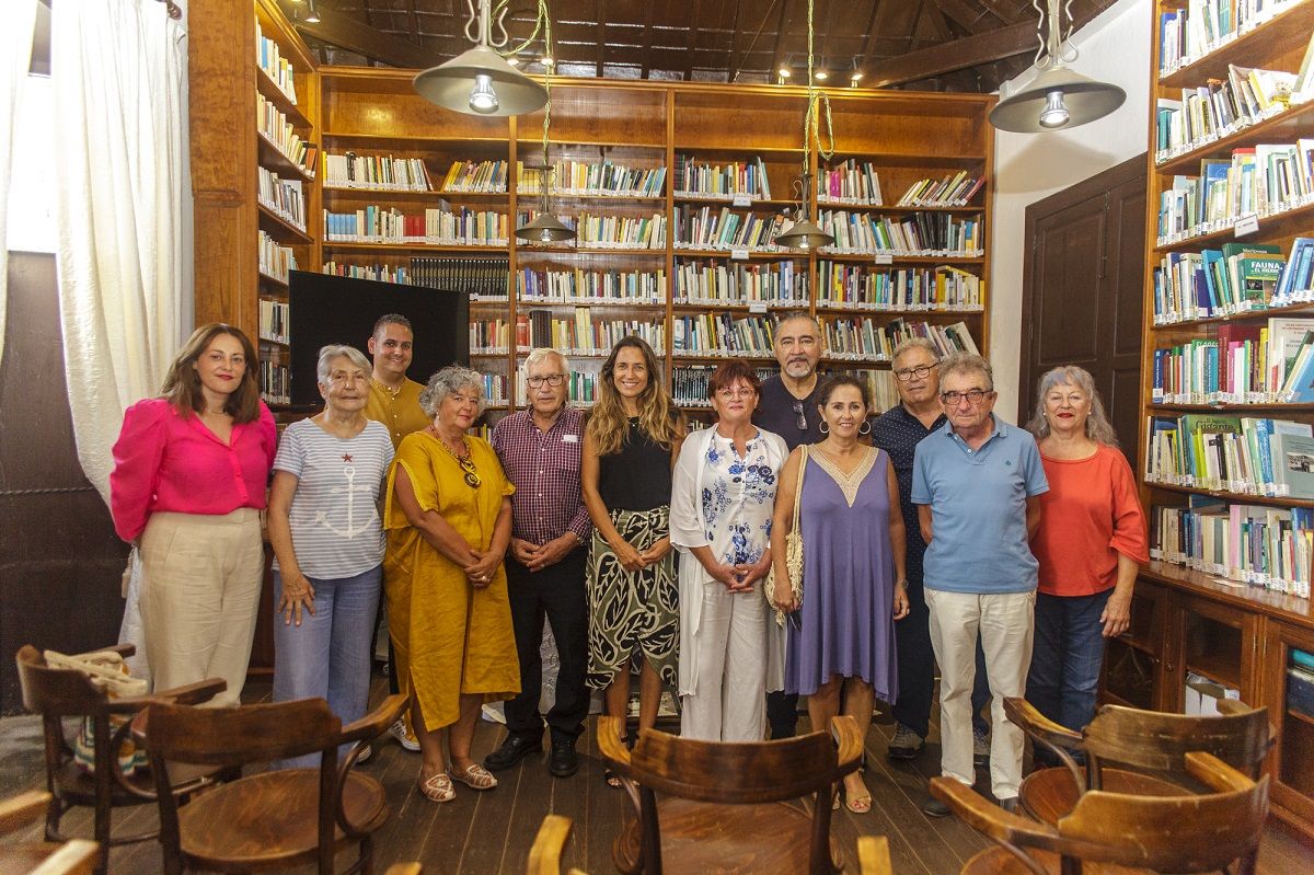 Los ganadores y los jueces en el certamen de Poesía Esperanza Spínola en Teguise