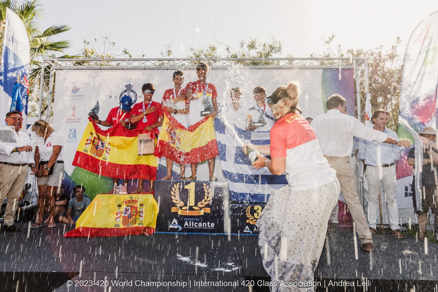 Subcampeones Miguel A y Alejandro