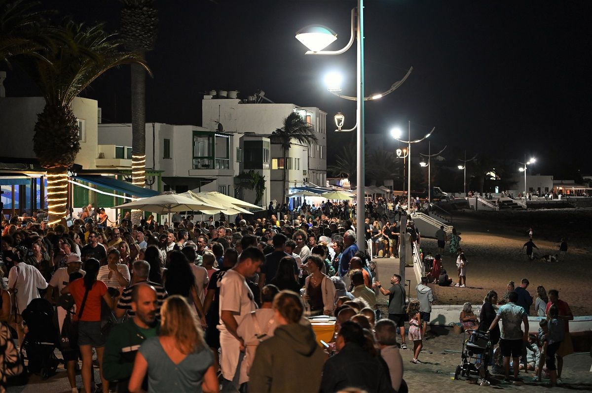 Festival 'Mar en Calma' en la avenida de Playa Honda