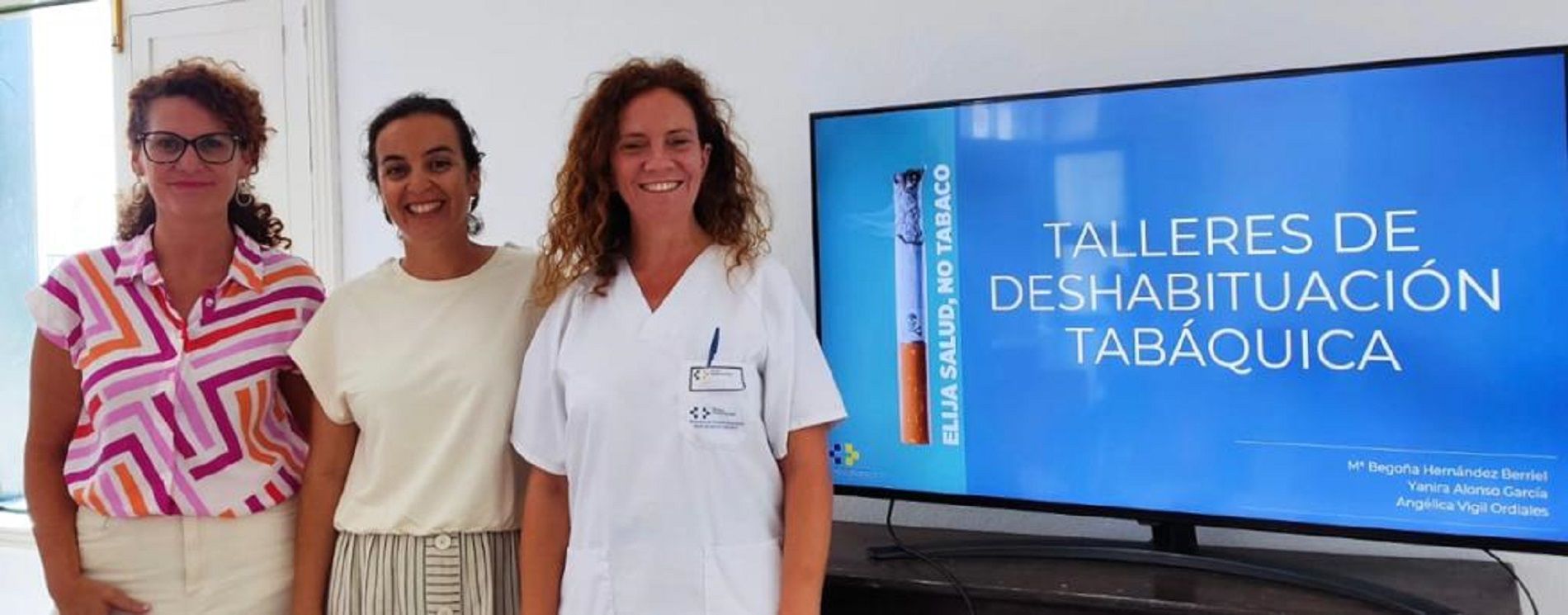 Profesionales de la Gerencia Sanitaria de Lanzarote en el taller