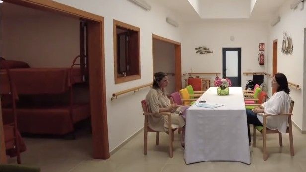 Isabel Martín en elCentro de ocio La Graciosa