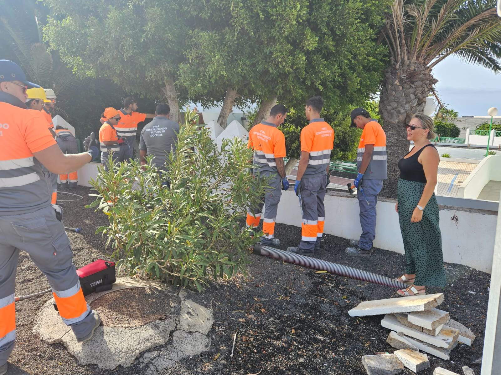 Tías ejecuta obras en los colegios de cara al próximo curso escolar