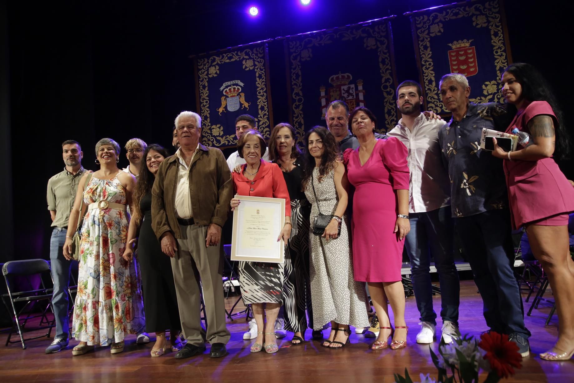 Pregón de las Fiestas de San Bartolomé. Fotos: La Voz de Lanzarote.