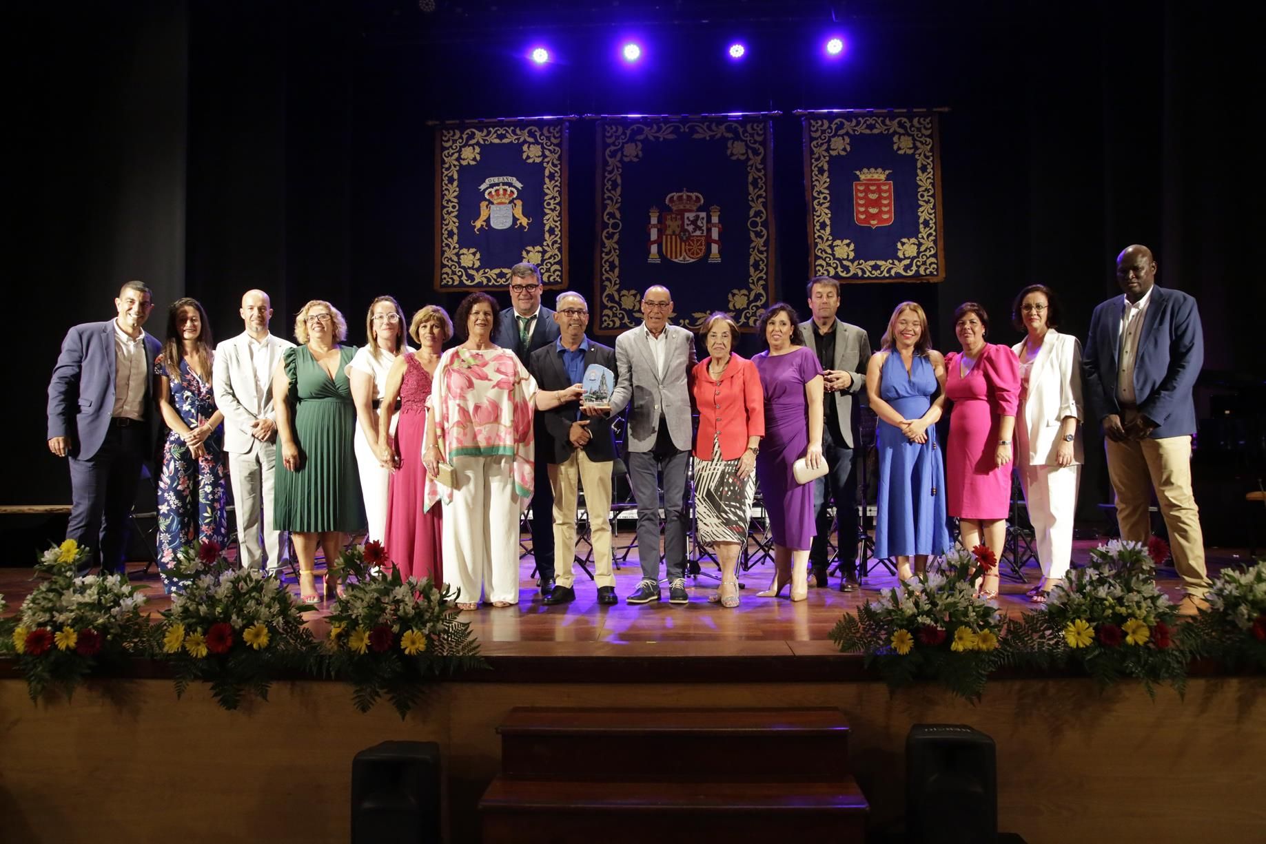 Pregón de las Fiestas de San Bartolomé. Fotos: La Voz de Lanzarote.
