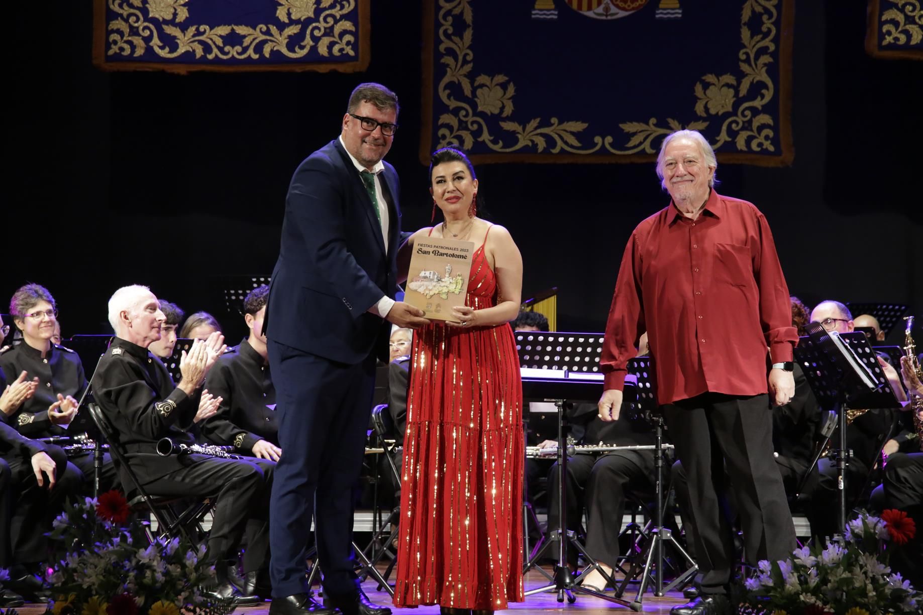 Pregón de las Fiestas de San Bartolomé. Fotos: La Voz de Lanzarote.