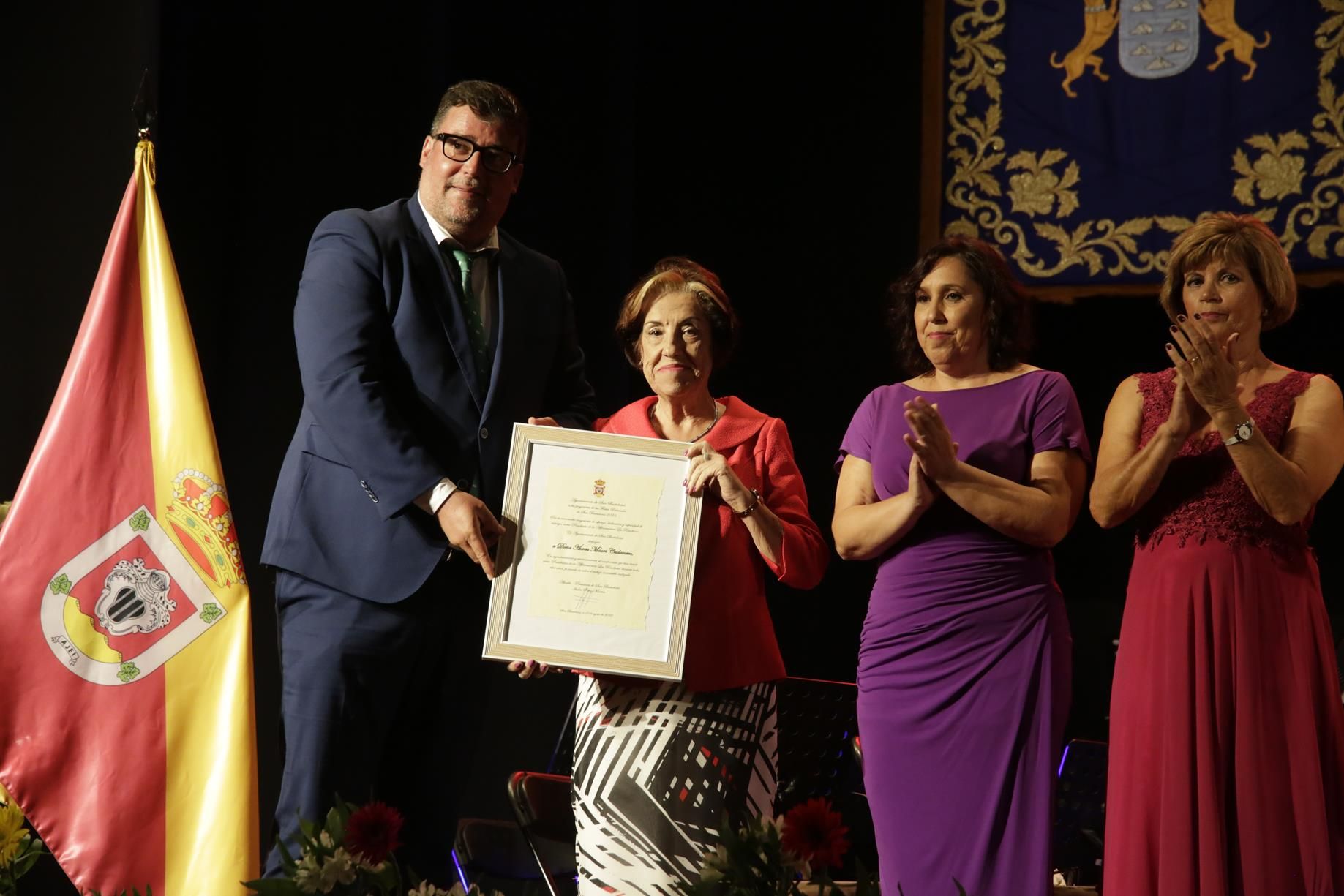 Pregón de las Fiestas de San Bartolomé. Fotos: La Voz de Lanzarote.