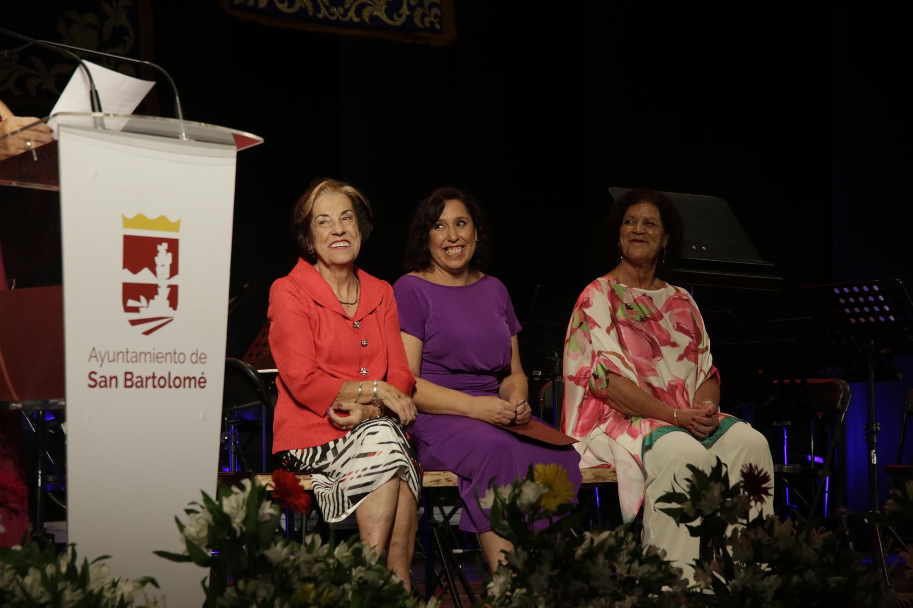 Pregón de las Fiestas de San Bartolomé. Fotos: La Voz de Lanzarote.