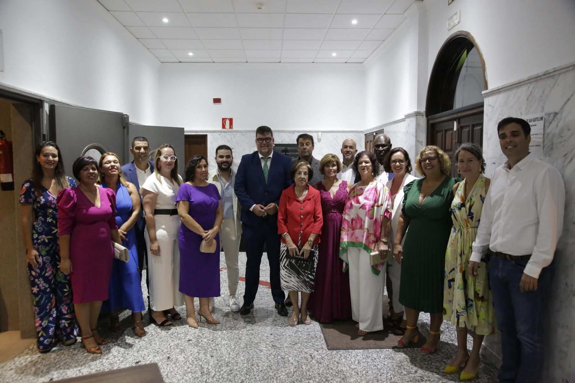 Pregón de las Fiestas de San Bartolomé. Fotos: La Voz de Lanzarote.