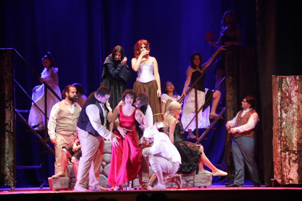 El musical de Los Miserables en Teguise. Foto: Norberto de León El musical de Los Miserables en Teguise. Foto: Norberto de León