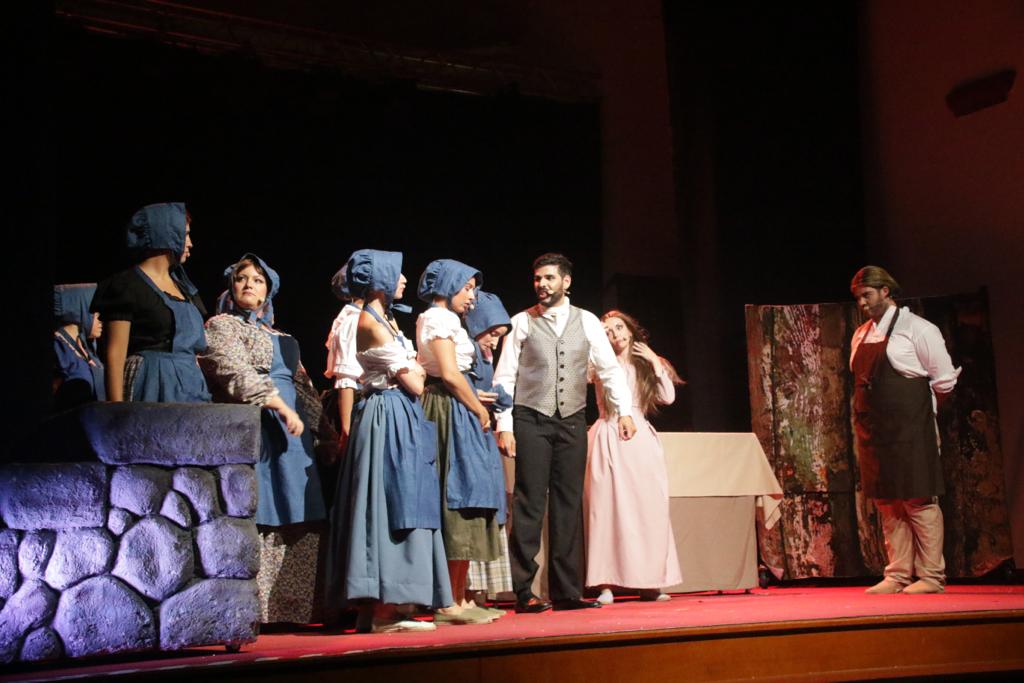 El musical de Los Miserables en Teguise. Foto: Norberto de León El musical de Los Miserables en Teguise. Foto: Norberto de León