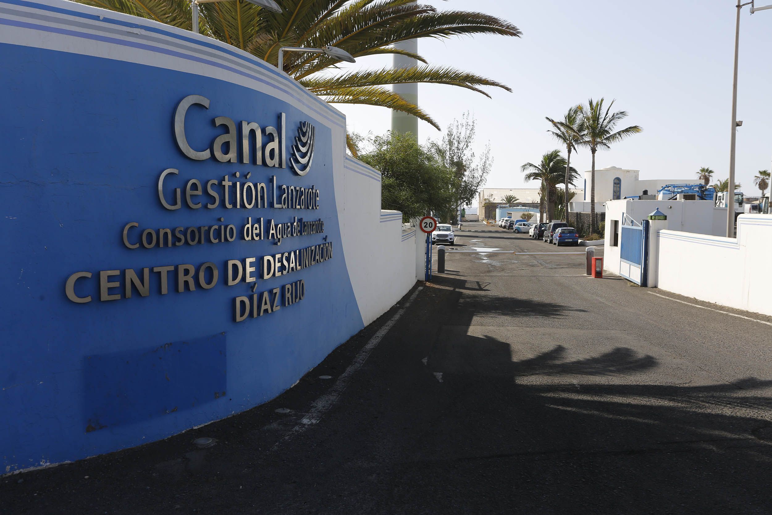 Oficina central de Canal Gestión, empresa encargada de la gestión del agua en Lanzarote. Foto: José Luis Carrasco.