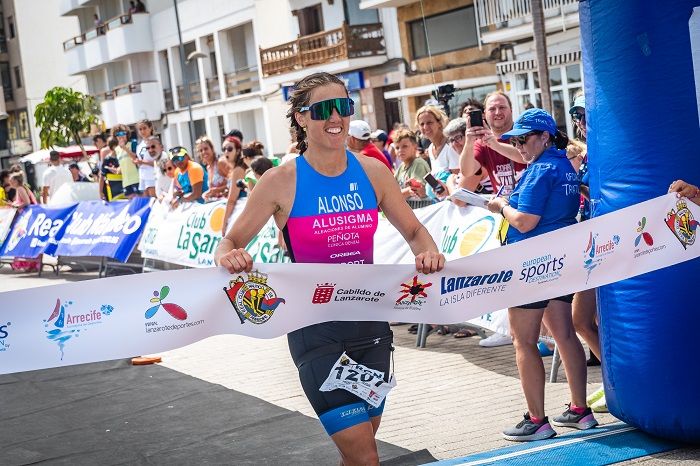 Triatlón RCNA Ciudad de Arrecife en una imagen de archivo. Foto: RCNA