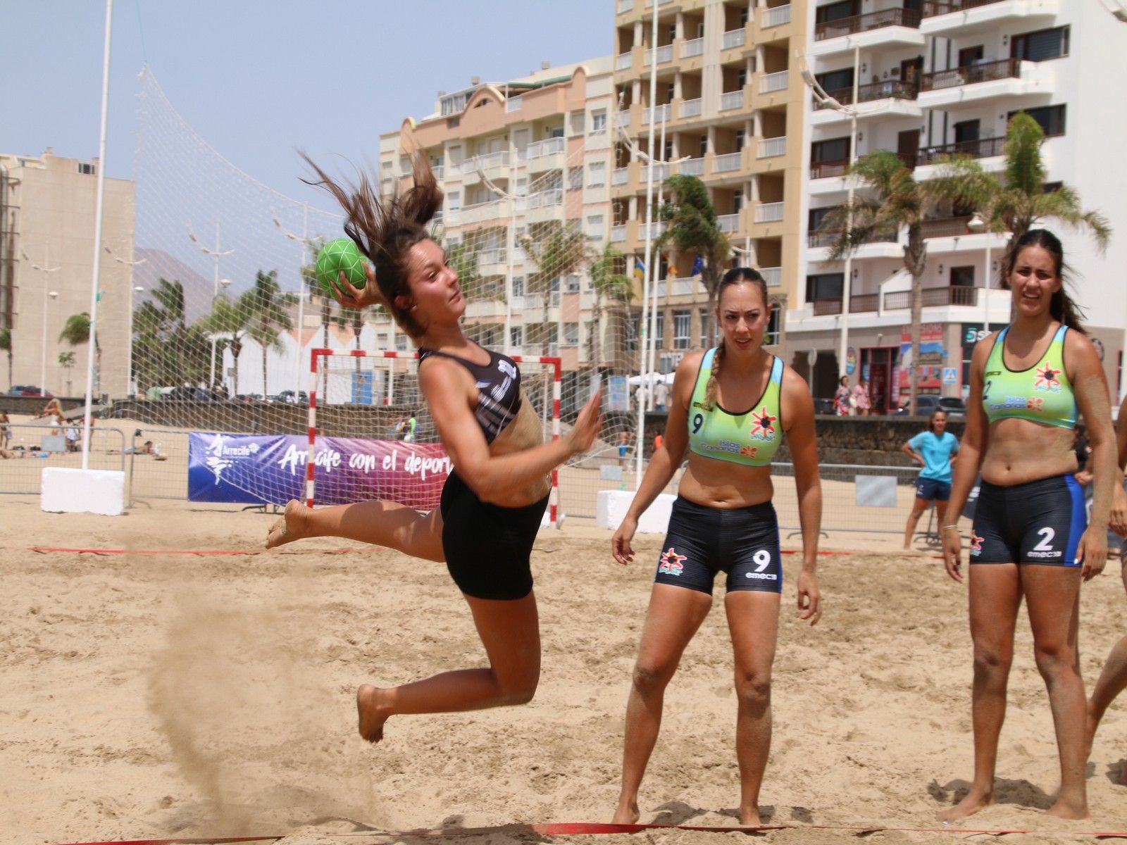 Torneo de Balonmano Playa de la ciudad de Arrecife