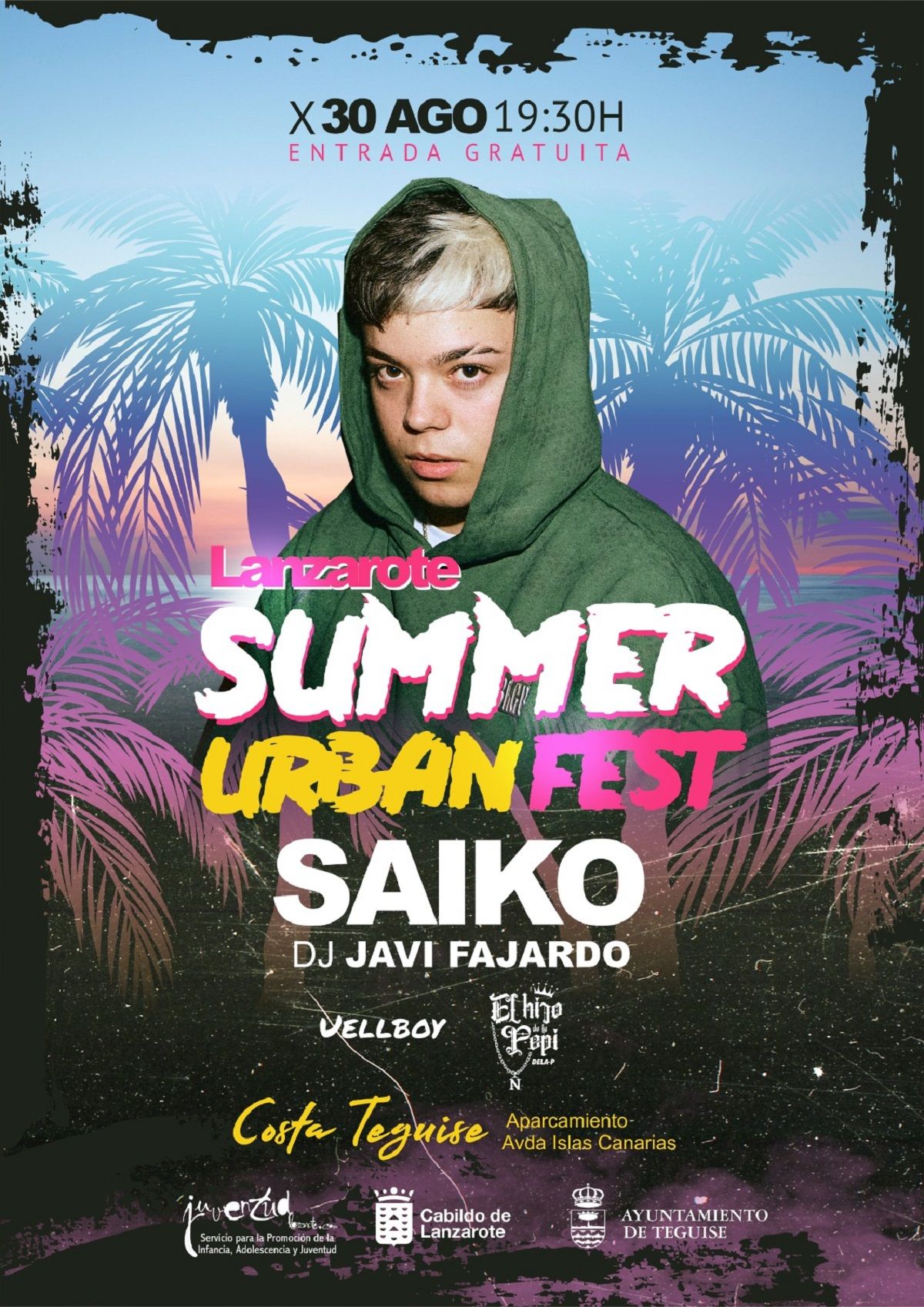 El cartel del 'Lanzarote Summer Urban Fest'