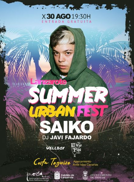 El cartel del 'Lanzarote Summer Urban Fest' El cartel del 'Lanzarote Summer Urban Fest'