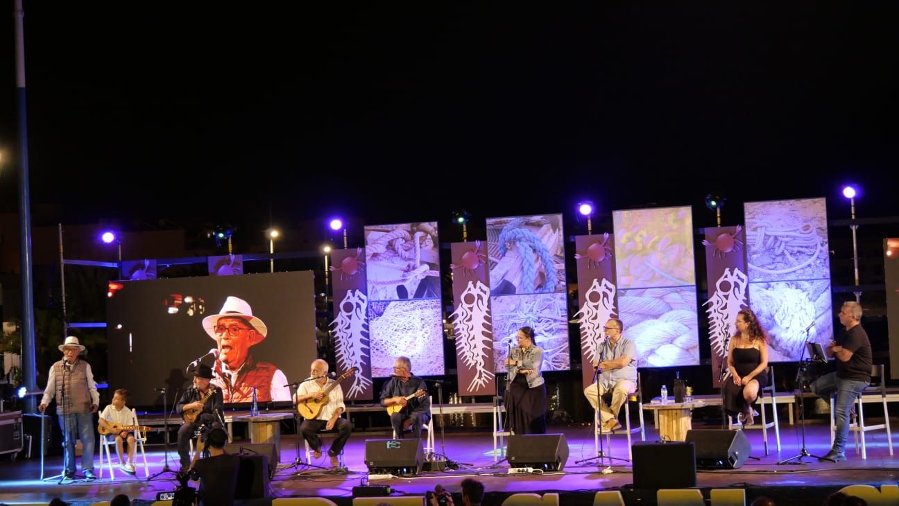 Concierto de 'Aulaga' en las Fiestas de San Ginés en Arrecife. Fotos: Francisco José Navarro.