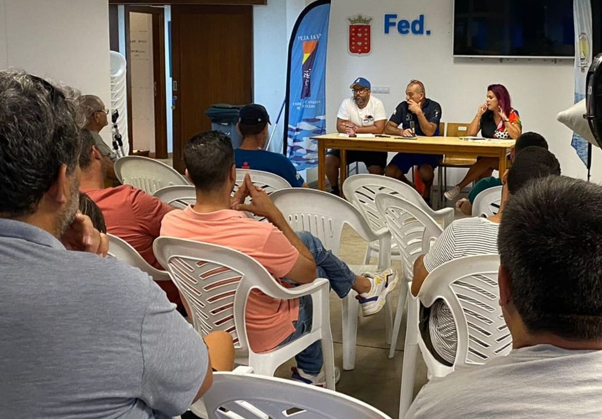 Asamblea de la Federación Insular de Barquillos de Vela Latina de Lanzarote