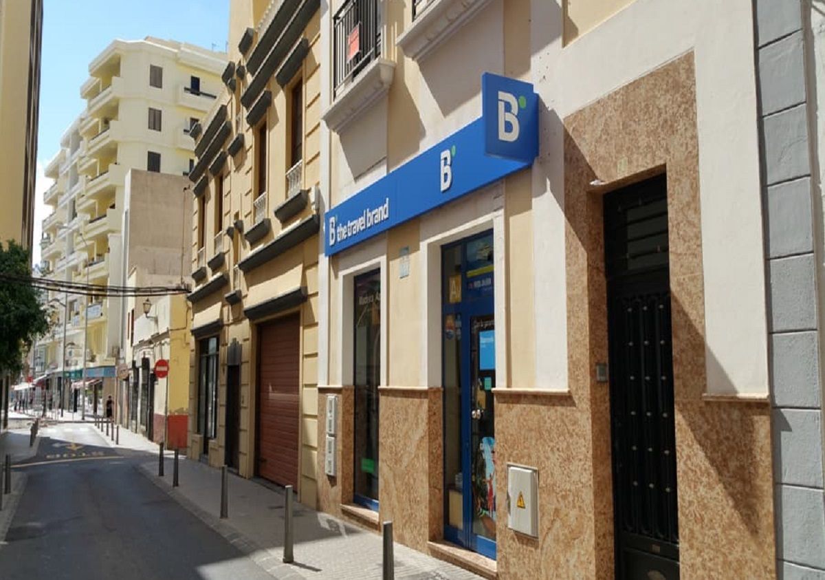Oficina de 'B the travel brand' en Arrecife, Lanzarote.