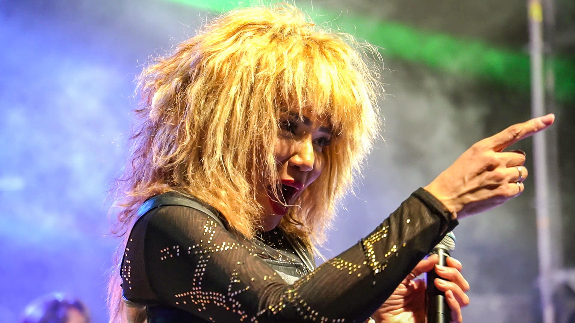 Tributo a Tina Turner en las Fiestas de San Ginés Tributo a Tina Turner en las Fiestas de San Ginés