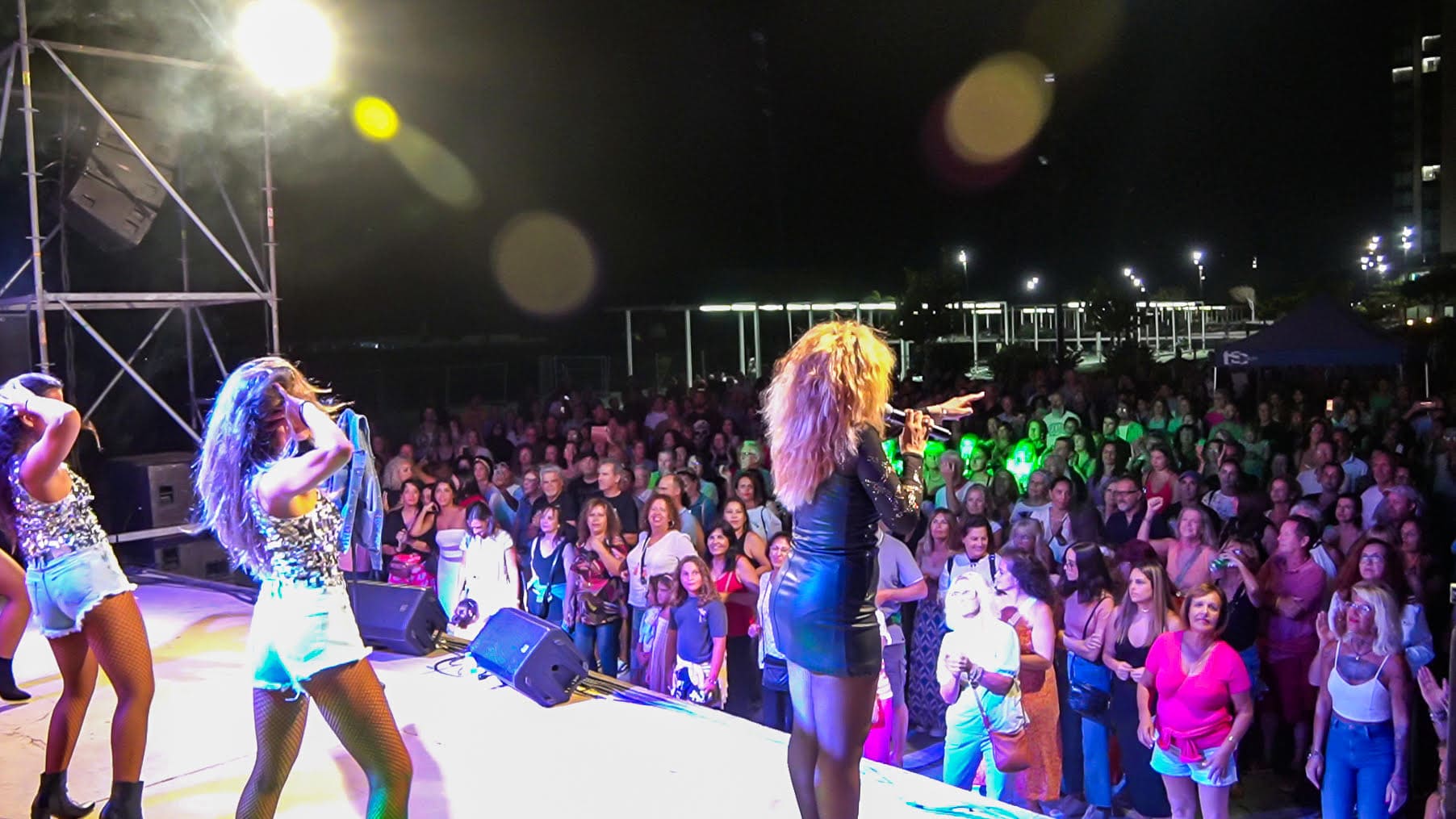 Tributo a Tina Turner en las Fiestas de San Ginés Tributo a Tina Turner en las Fiestas de San Ginés