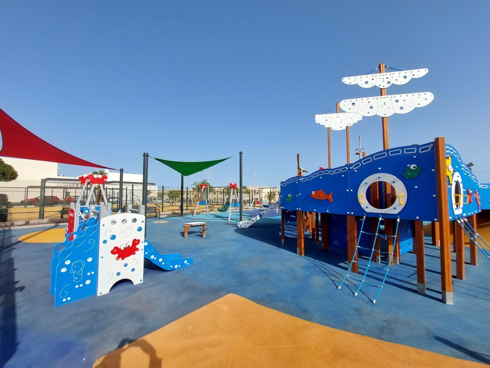 Estreno del nuevo Parque Infantil de Argana Alta. Cerca de 1000 m2 de superficie 1