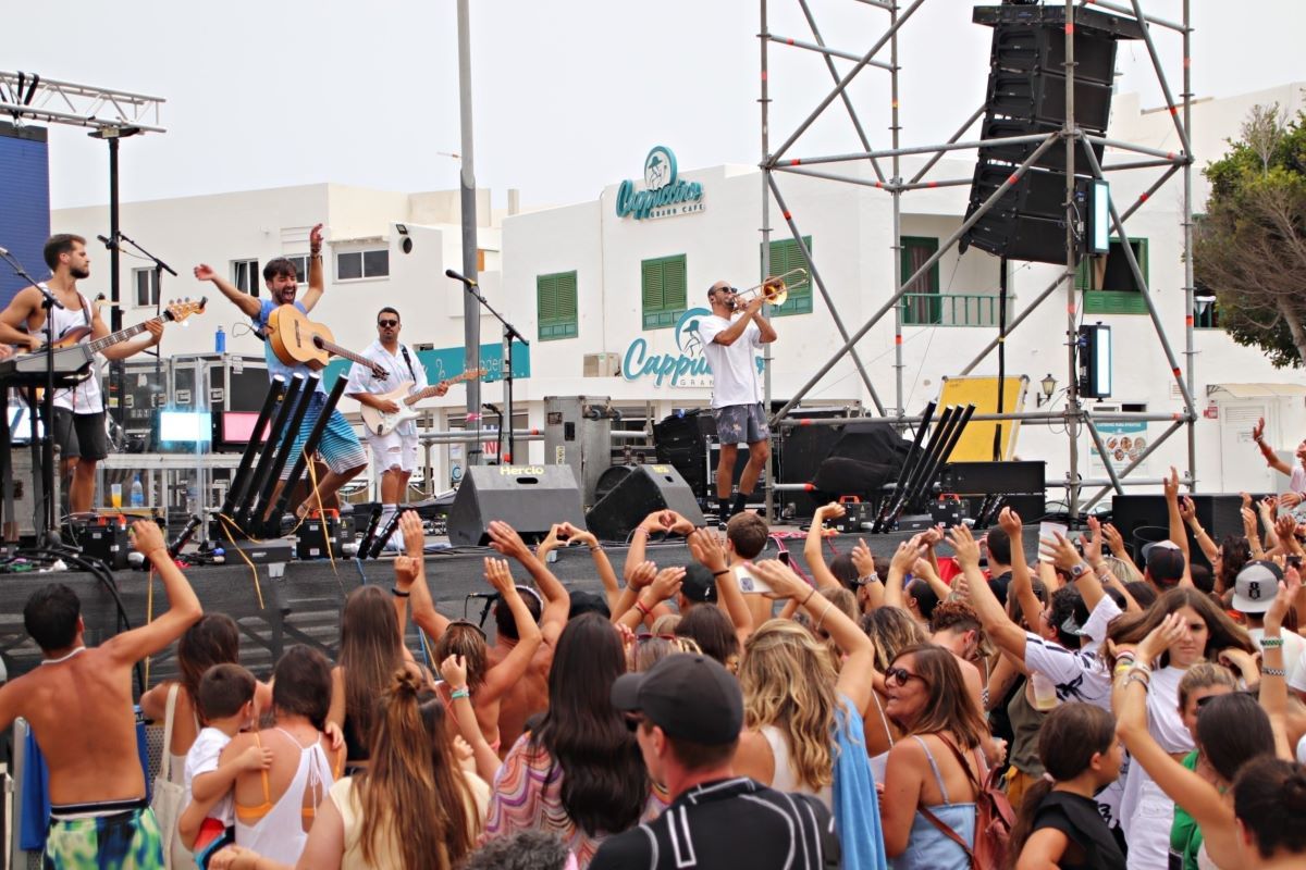 El Vega Life en concierto en Yaiza El Vega Life en concierto en Yaiza