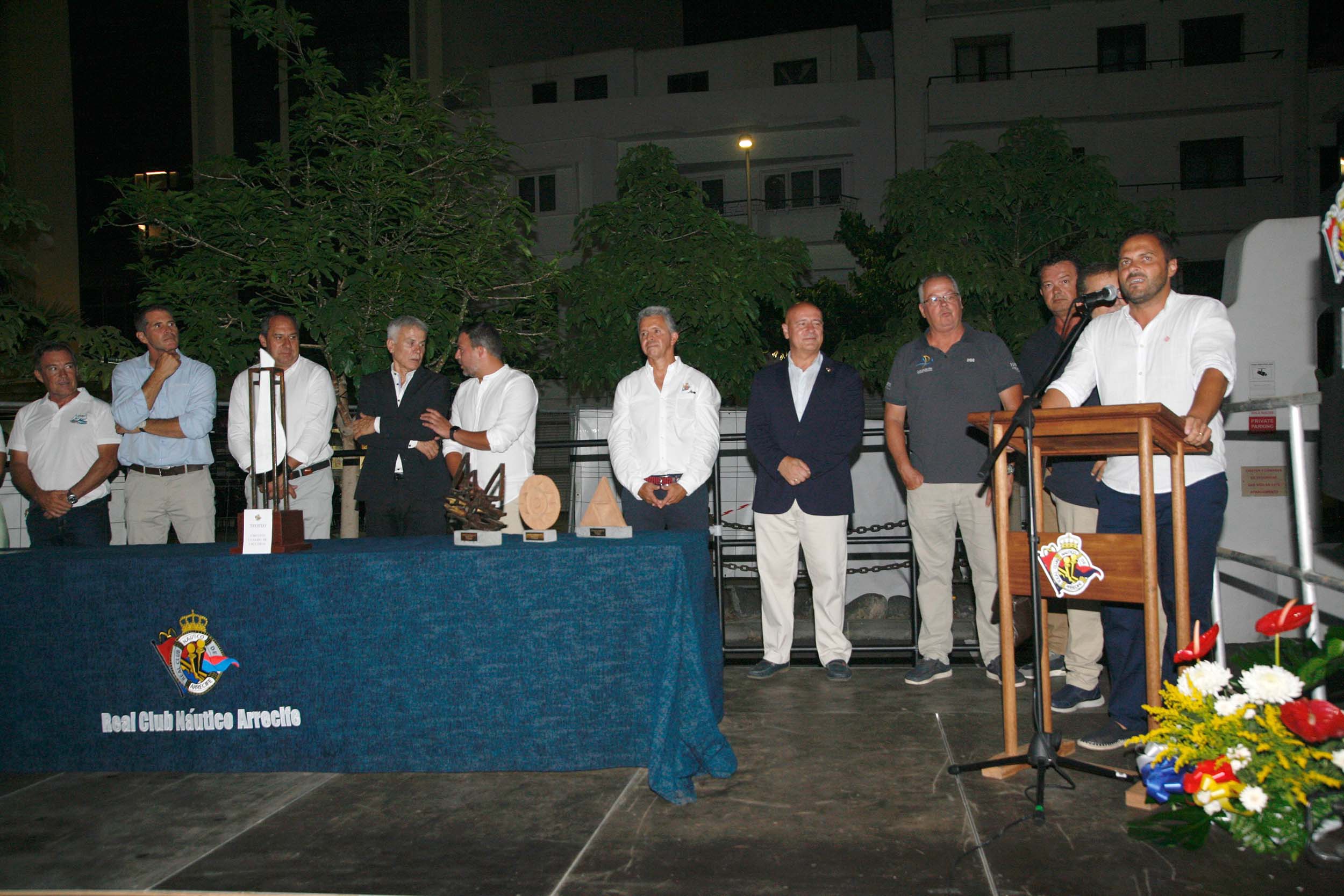 Entrega de premios en el XII Trofeo César Manrique – RCNA – Calero Marinas. Foto: José Luis Carrasco. Entrega de premios en el XII Trofeo César Manrique – RCNA – Calero Marinas. Foto: José Luis Carrasco.