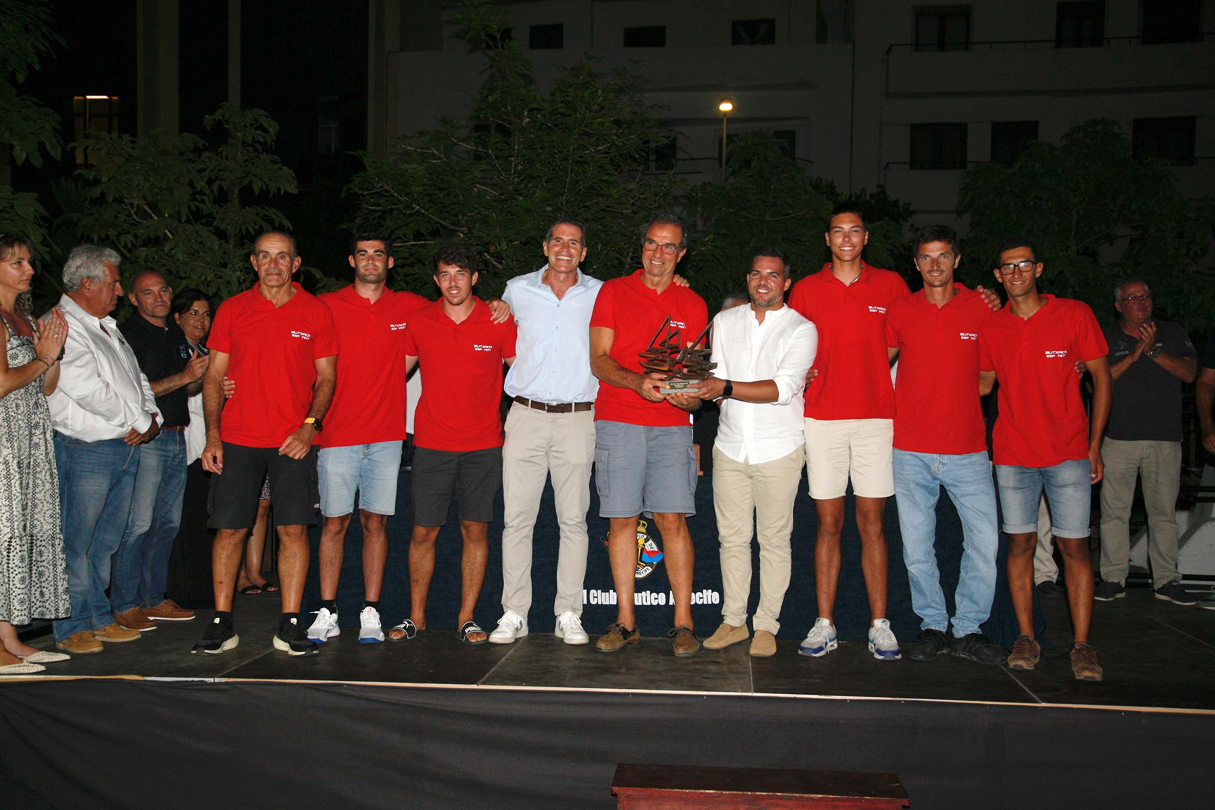 Entrega de premios en el XII Trofeo César Manrique – RCNA – Calero Marinas. Foto: José Luis Carrasco.