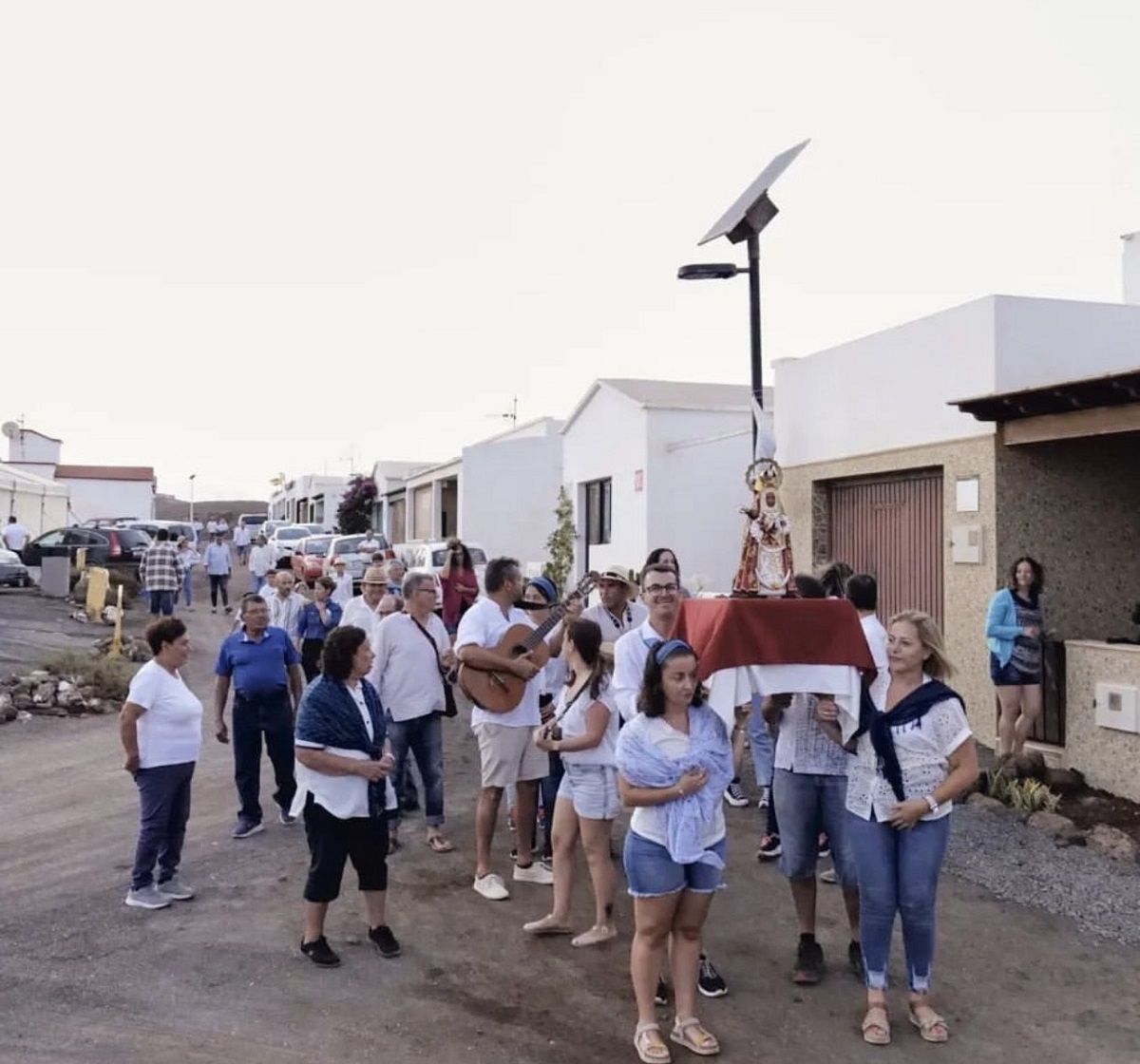 Romería en honor a nuestra señora de Candelaria y San Juan Bautista