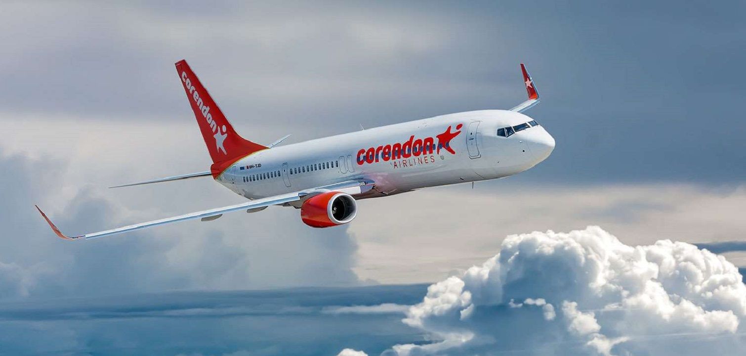 Avión de la aerolínea Corendon