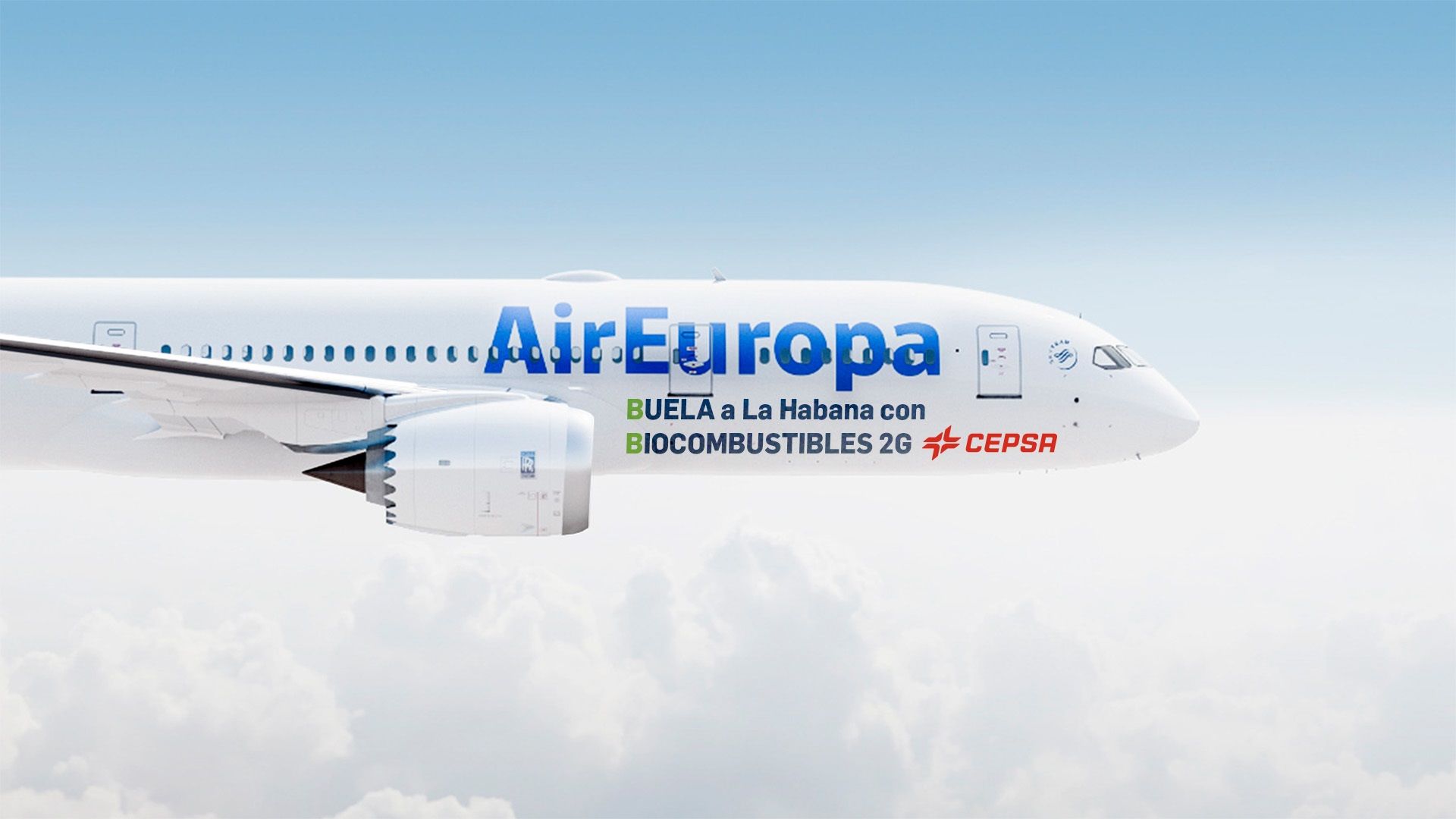 La aerolínea Air Europa se alía con Cepsa para establecer un suministro regular de biocombustible