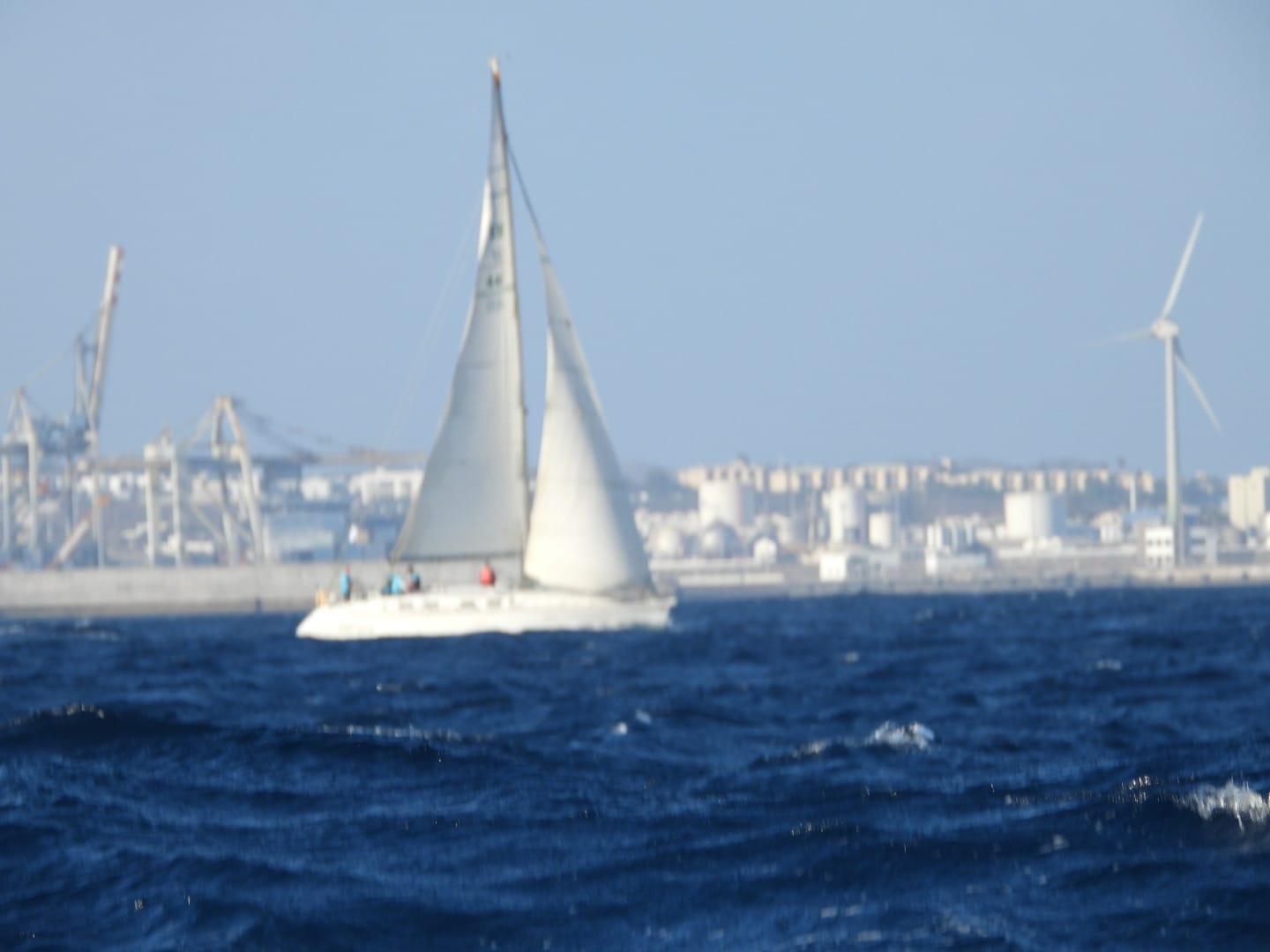 Salida de la VII Regata de Arrecife a Agadir Salida de la VII Regata de Arrecife a Agadir