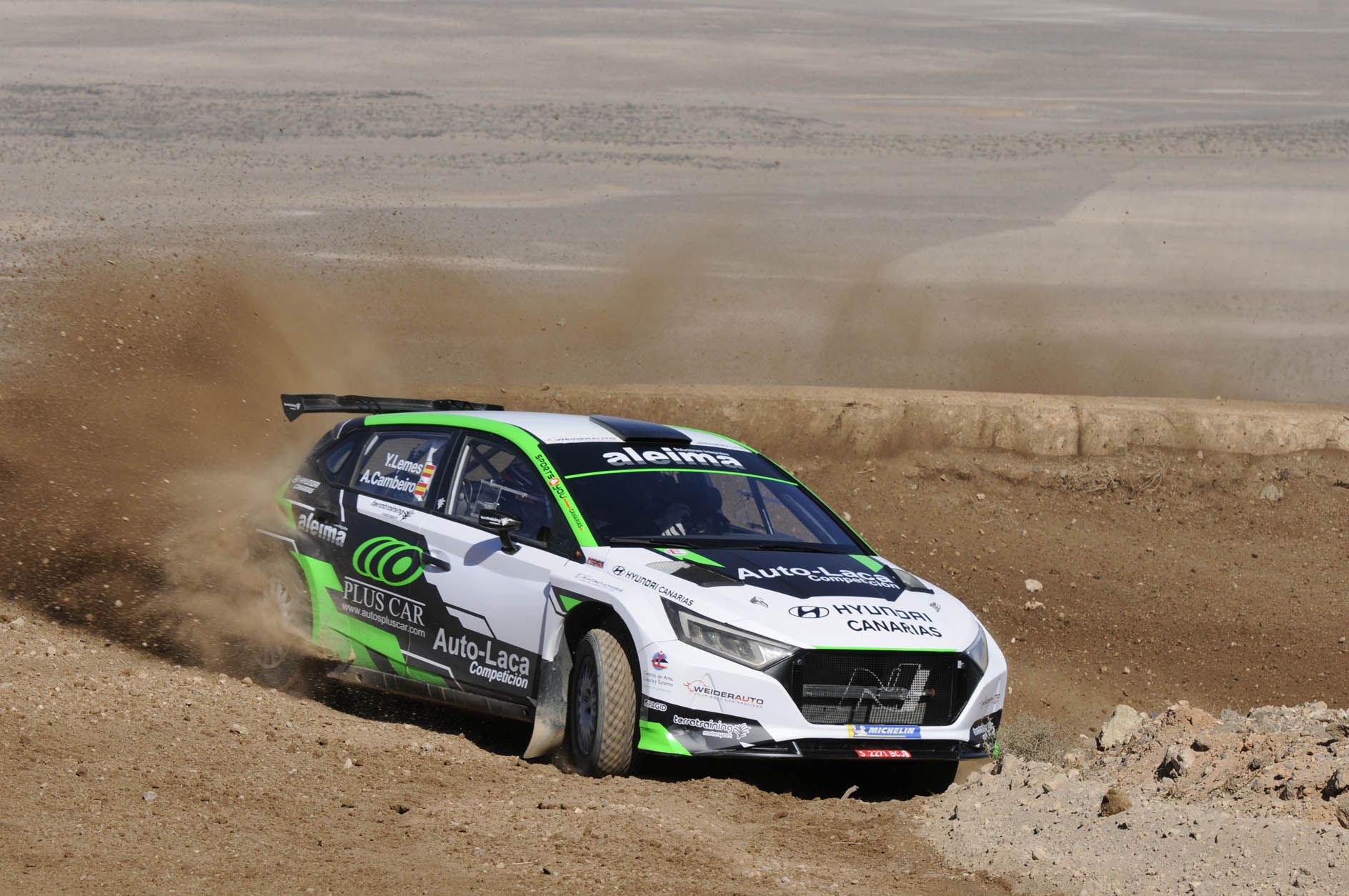 Lemes Cambeiro, participante en el Rallye Isla de Los Volcanes. Lemes Cambeiro, participante en el Rallye Isla de Los Volcanes.