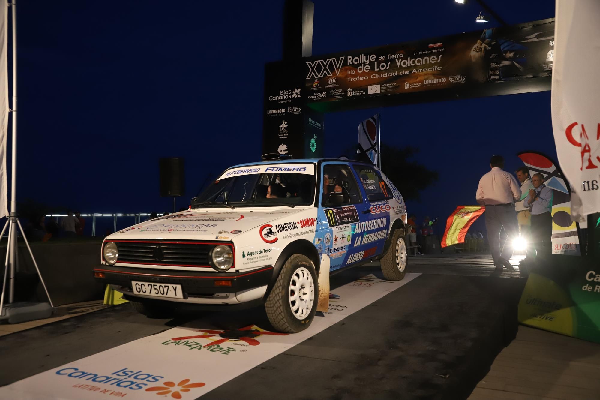 Ceremonia de salida XXV Rallye de Tierra Isla de Los Volcanes – Ciudad de Arrecife Ceremonia de salida XXV Rallye de Tierra Isla de Los Volcanes – Ciudad de Arrecife
